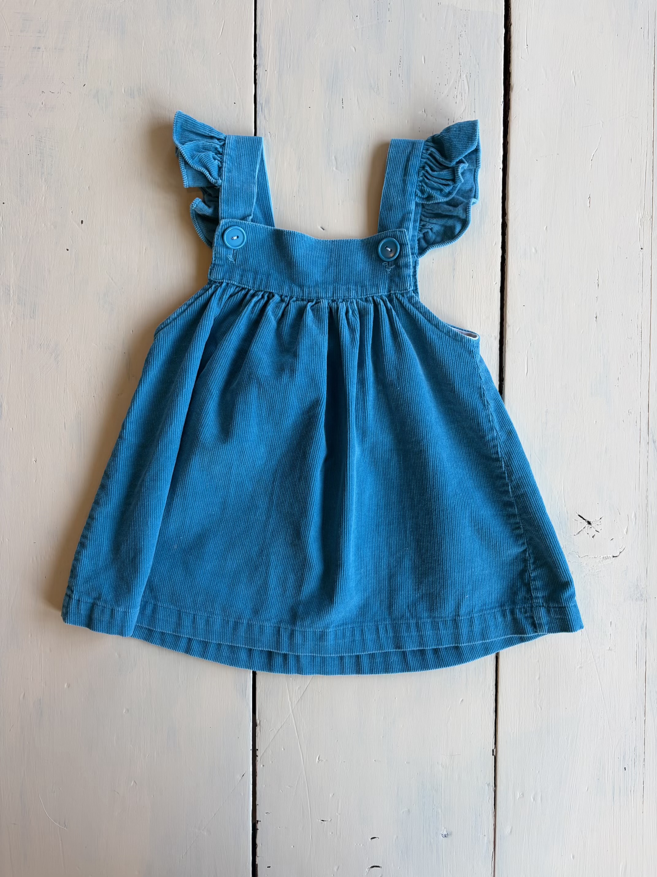 【kids】100% cotton strawberry appliqué dress 5