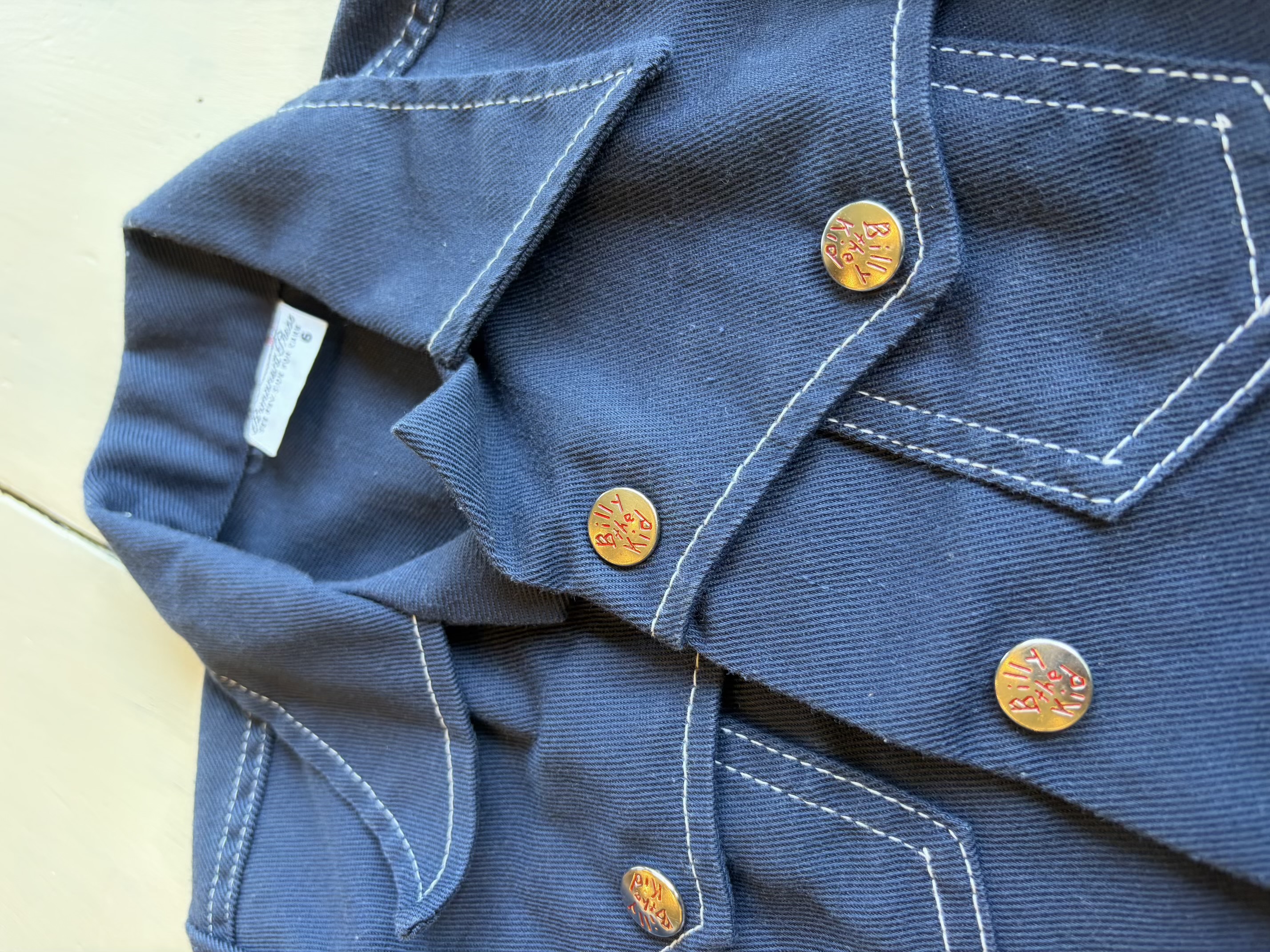 【kids】USA vintage denim jacket 6