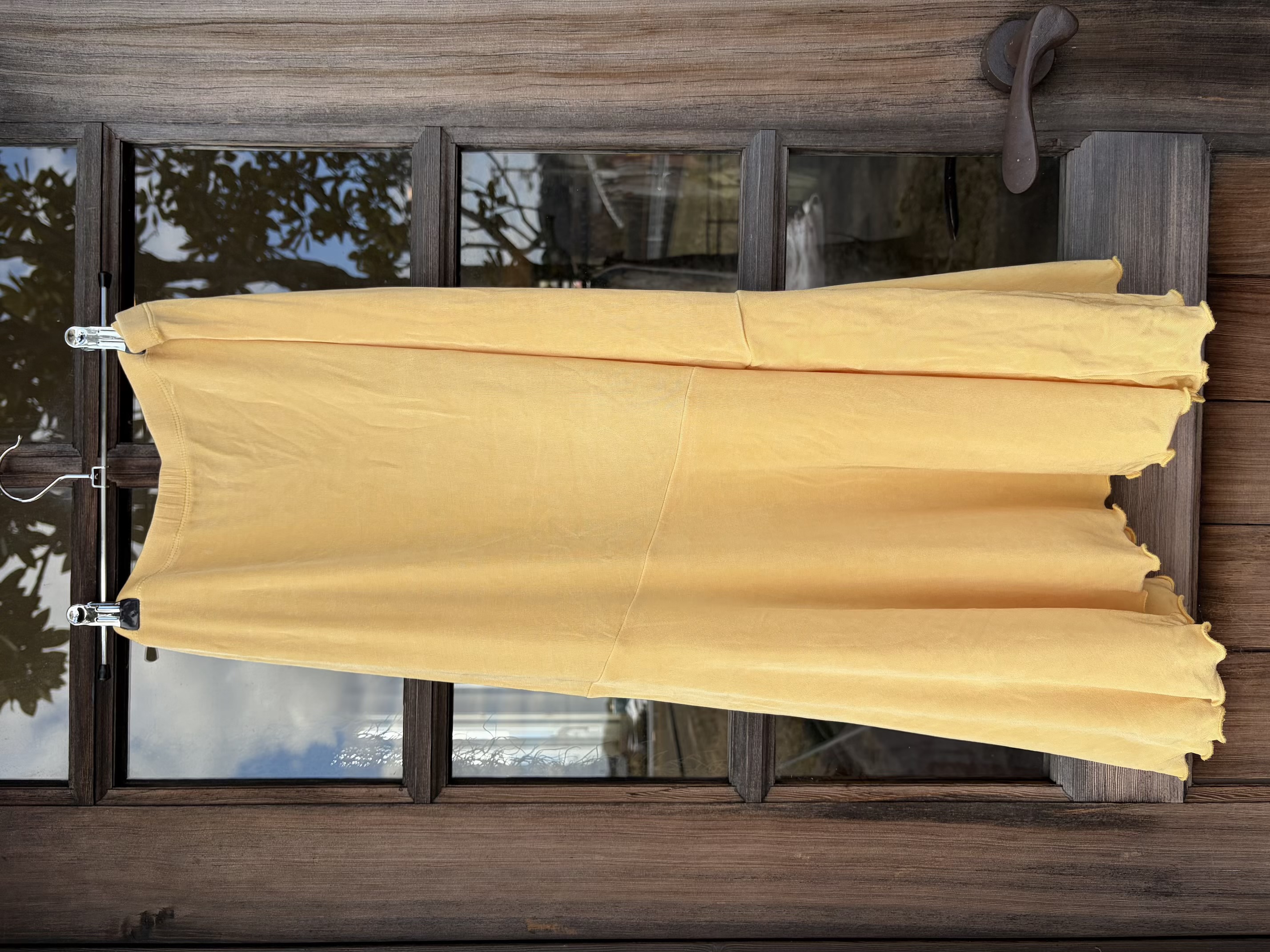 orange frill skirt 4