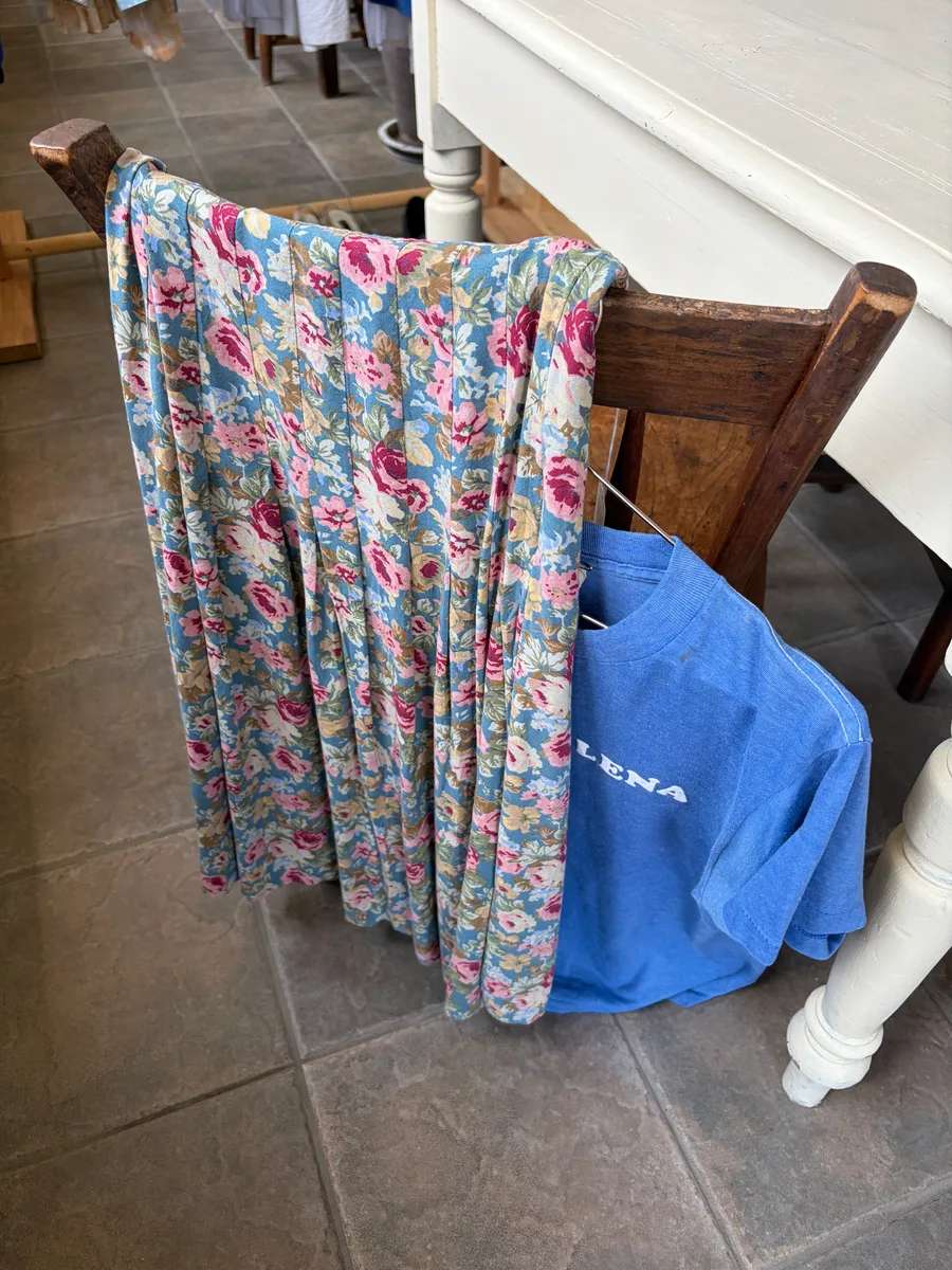 "SEZANE" floral design skirt 3