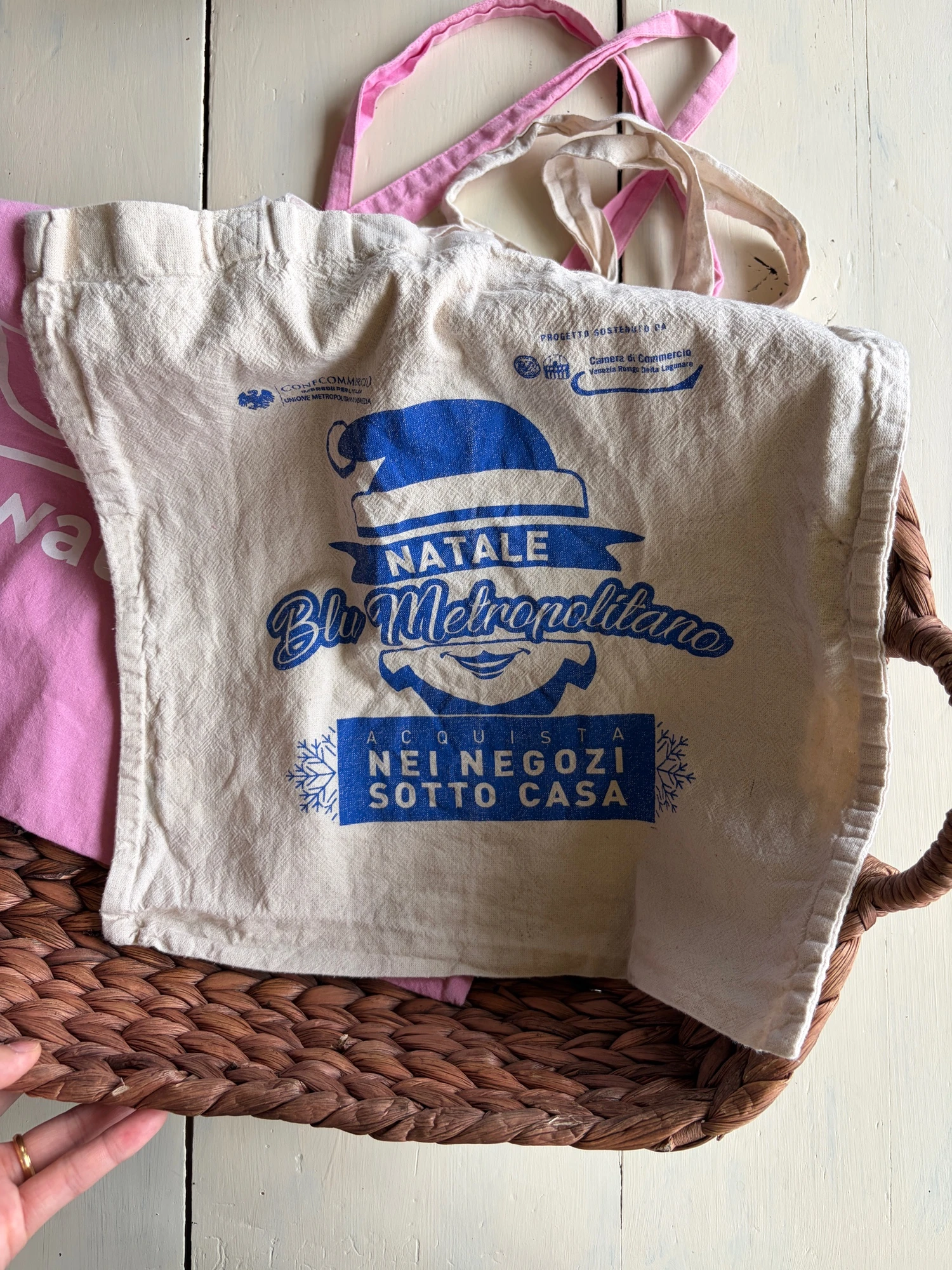 blue print tote bag 2
