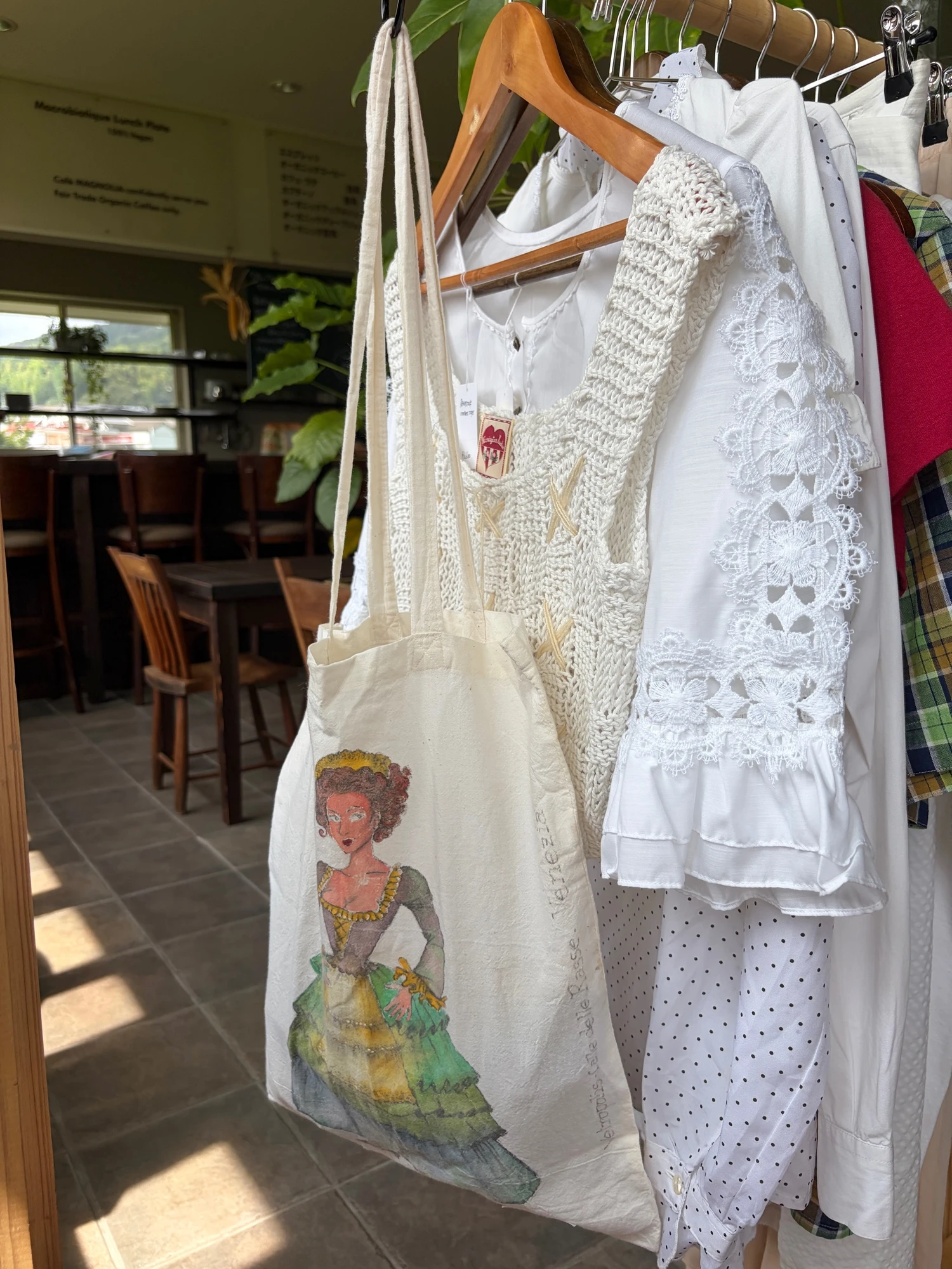 Venezia handwriting tote bag 4