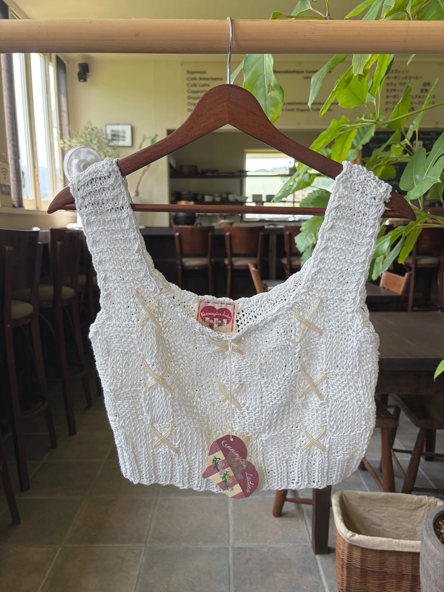 crochet cotton knit tops