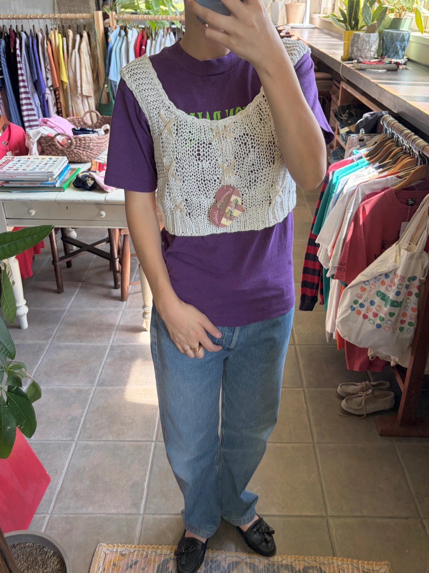 crochet cotton knit tops 5
