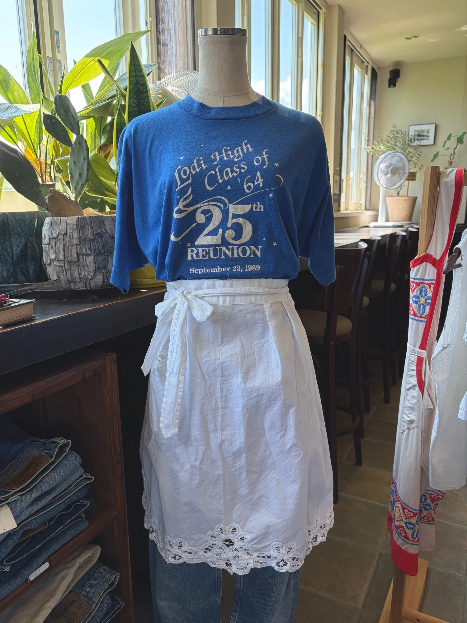 USA vintage blue t shirt