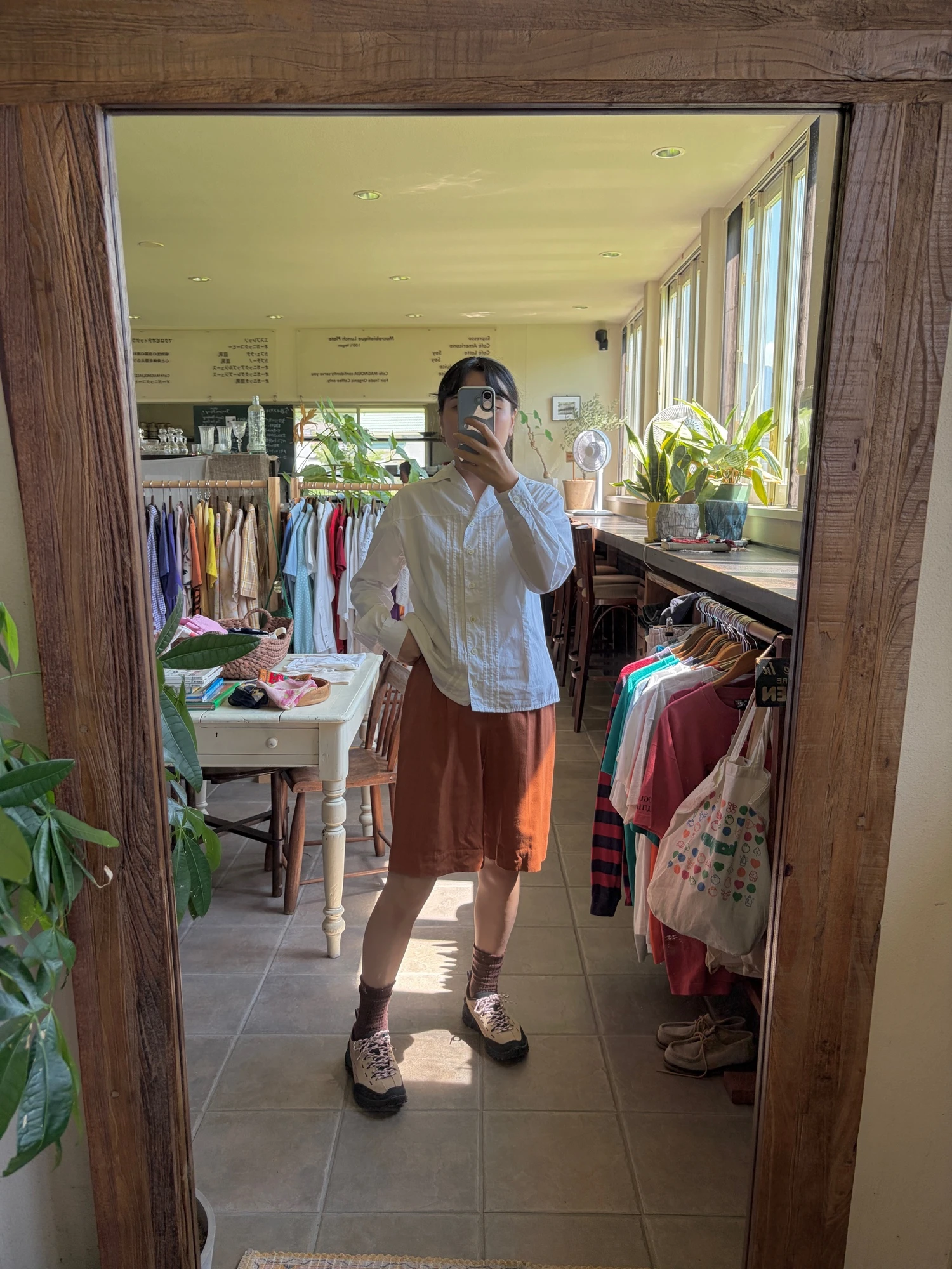 brown half pants 3
