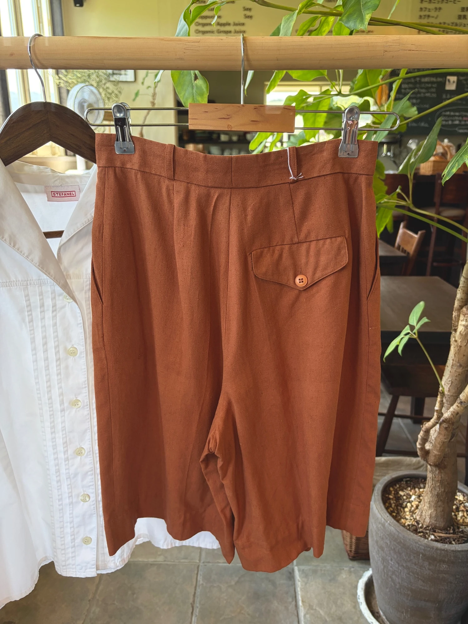 brown half pants 8