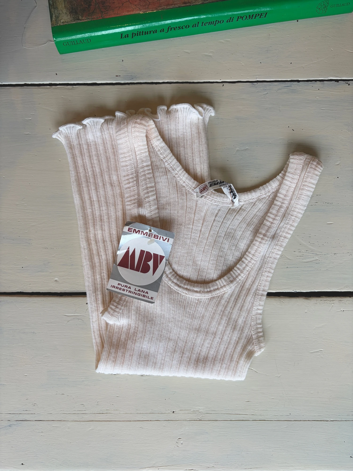 70s Italy deadstock tanktop