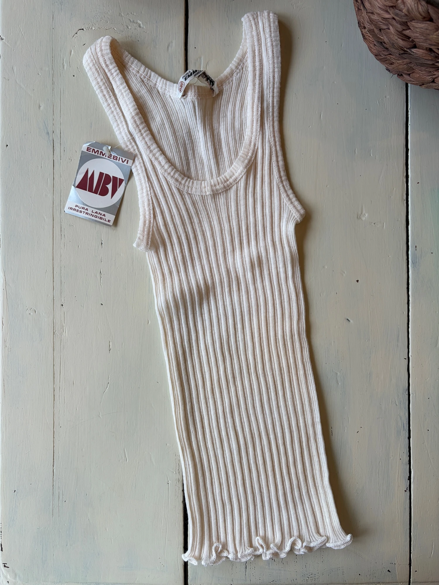 70s Italy deadstock tanktop 2