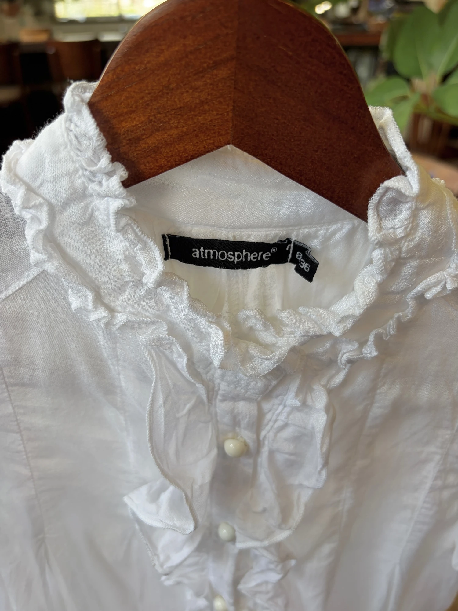white cotton frill tops 10