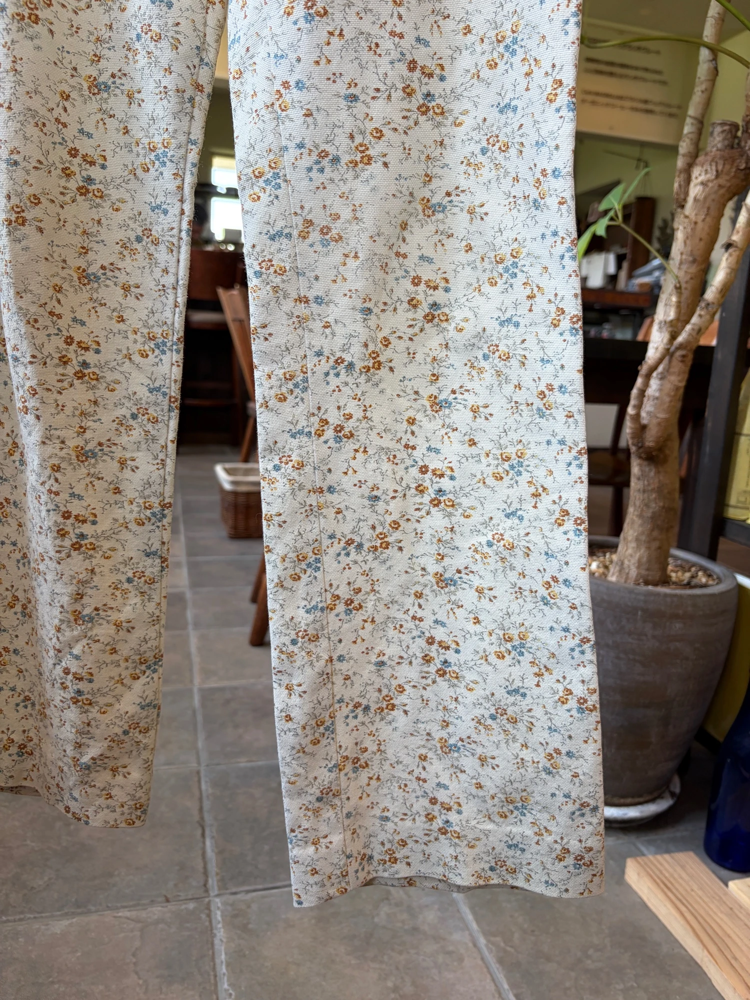 flower design pants 5