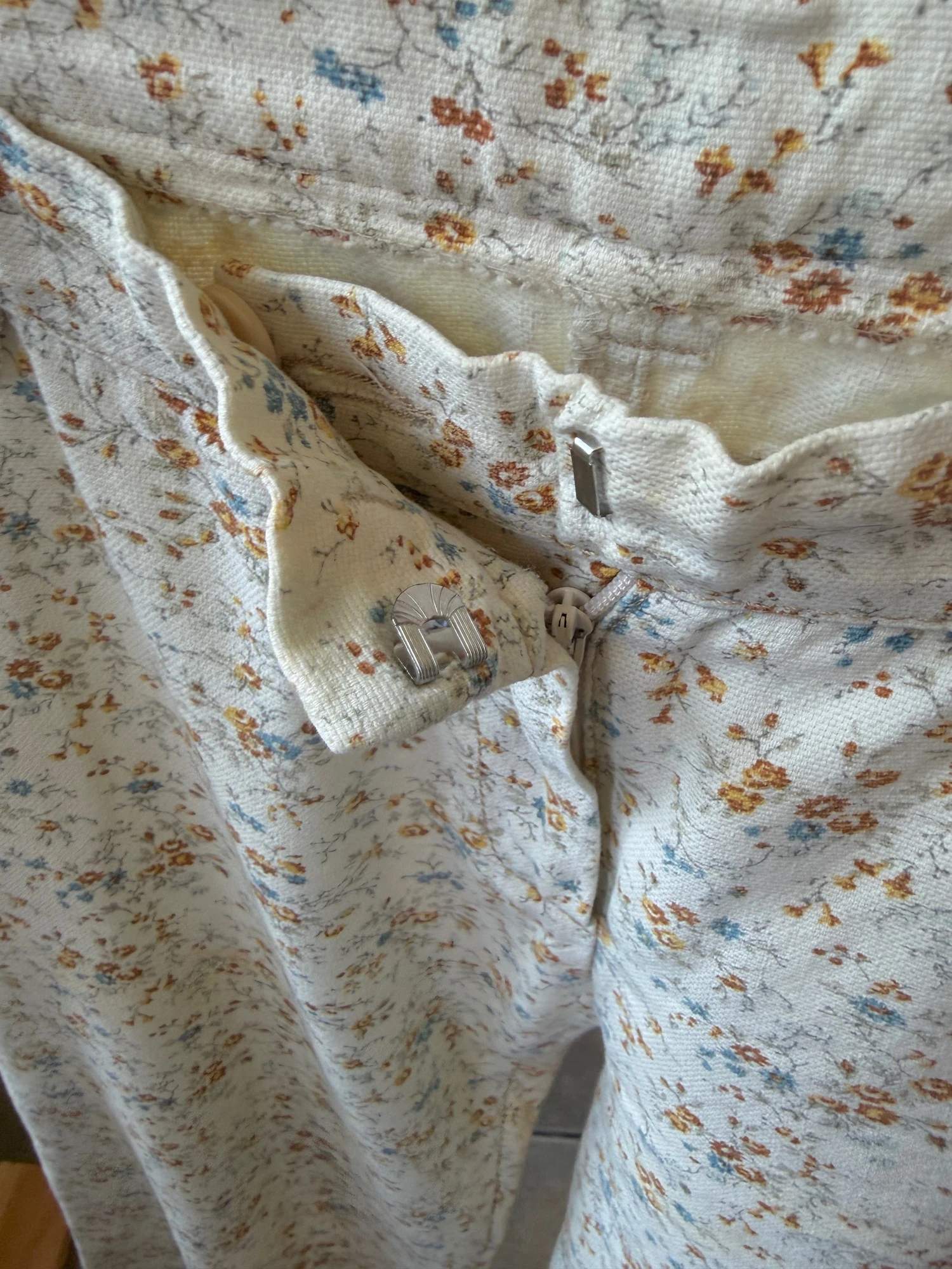 flower design pants 6
