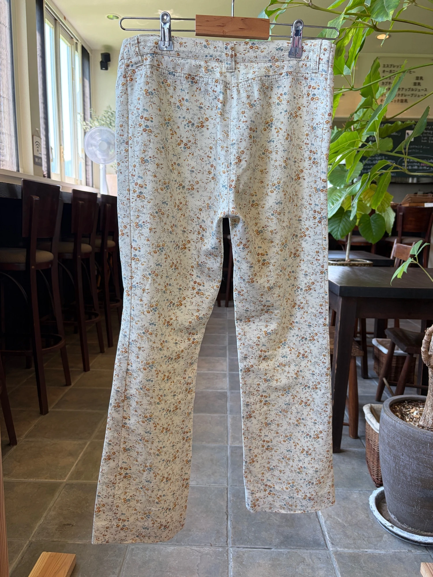 flower design pants 7