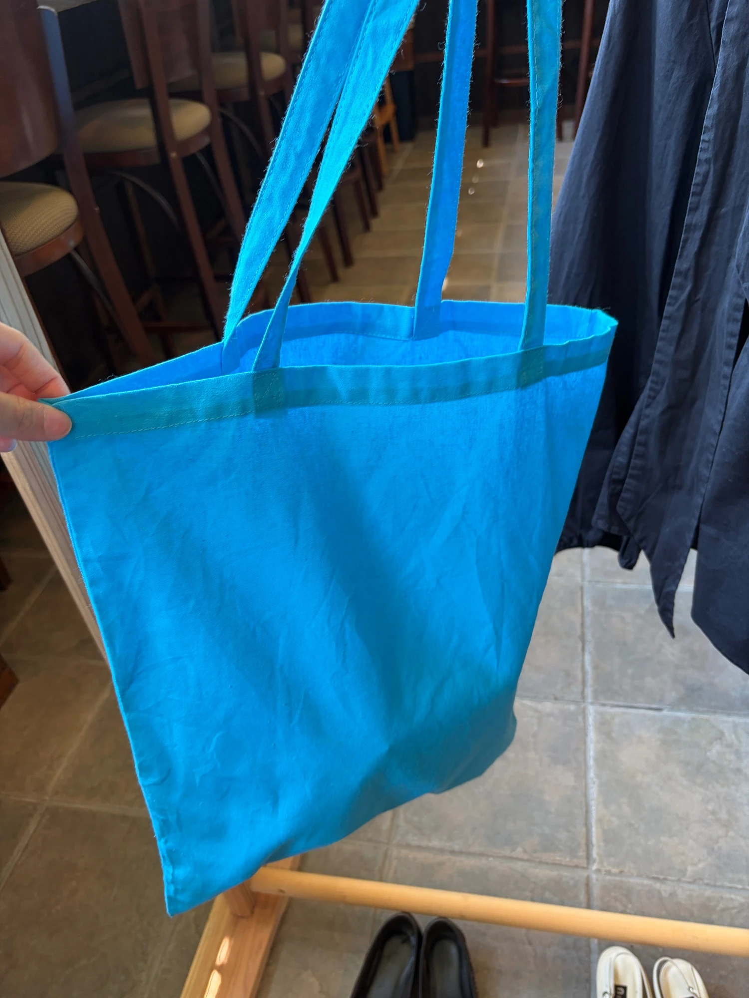 blue uni tote bag 5