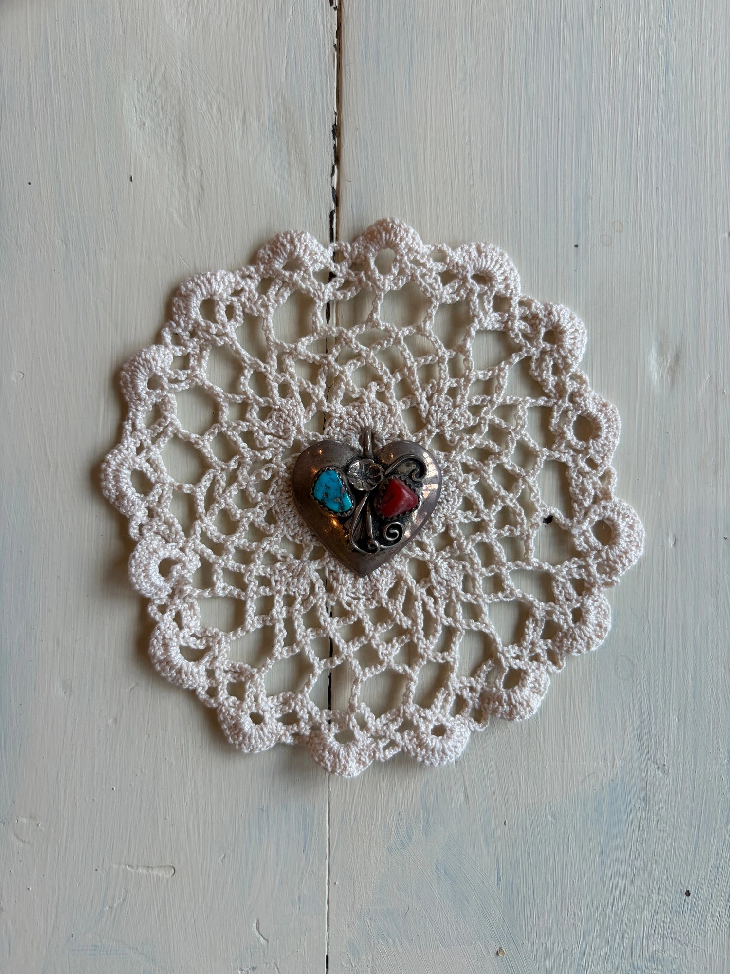 1950s Navajo pendant top