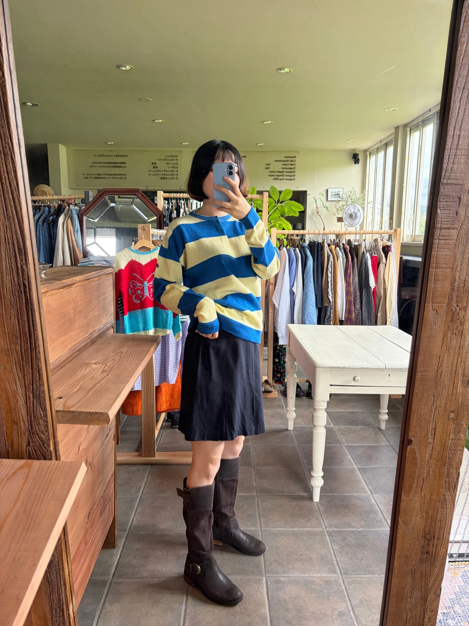 deadstock made in Italy blue sweater 5