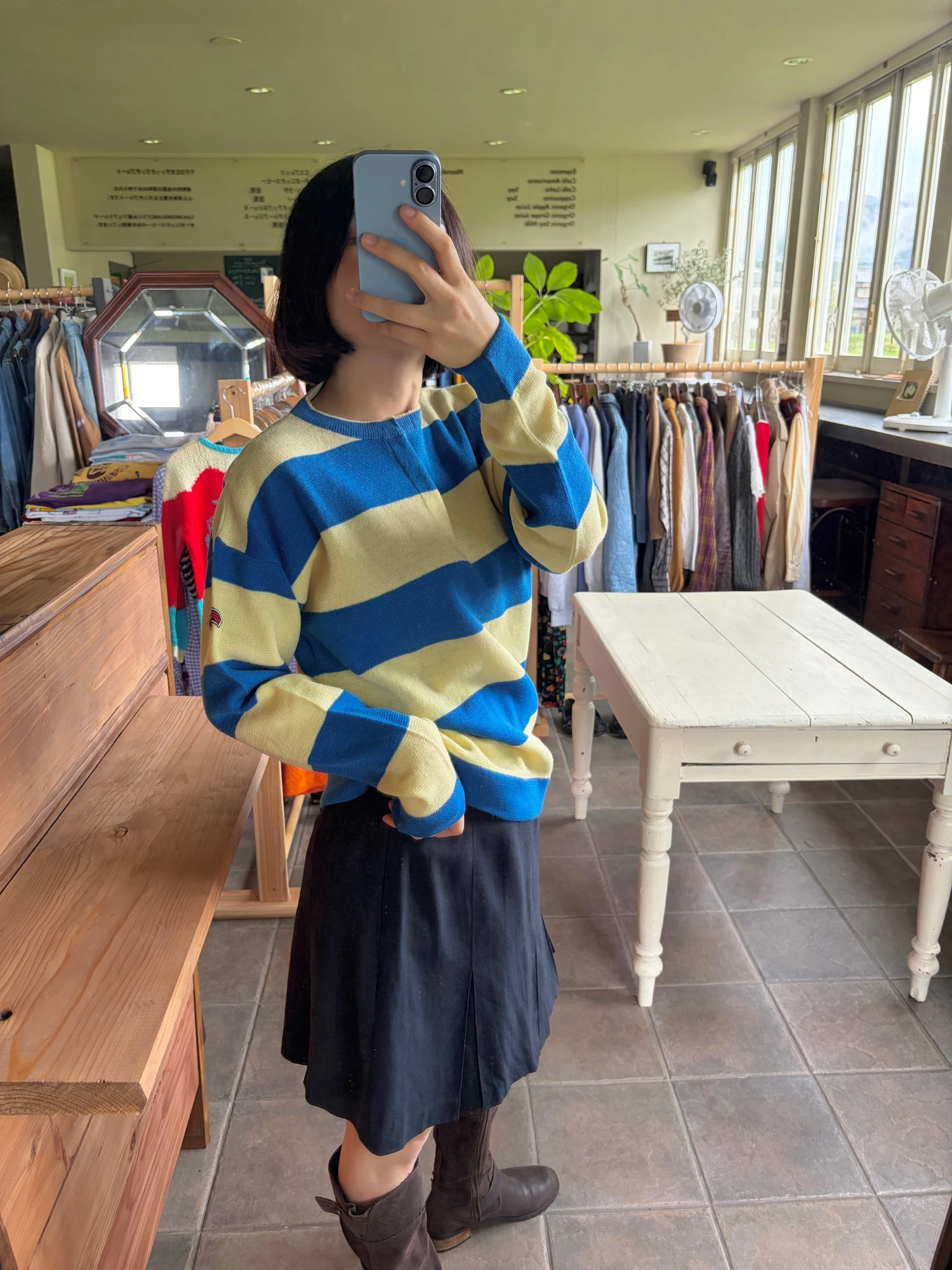deadstock made in Italy blue sweater 7