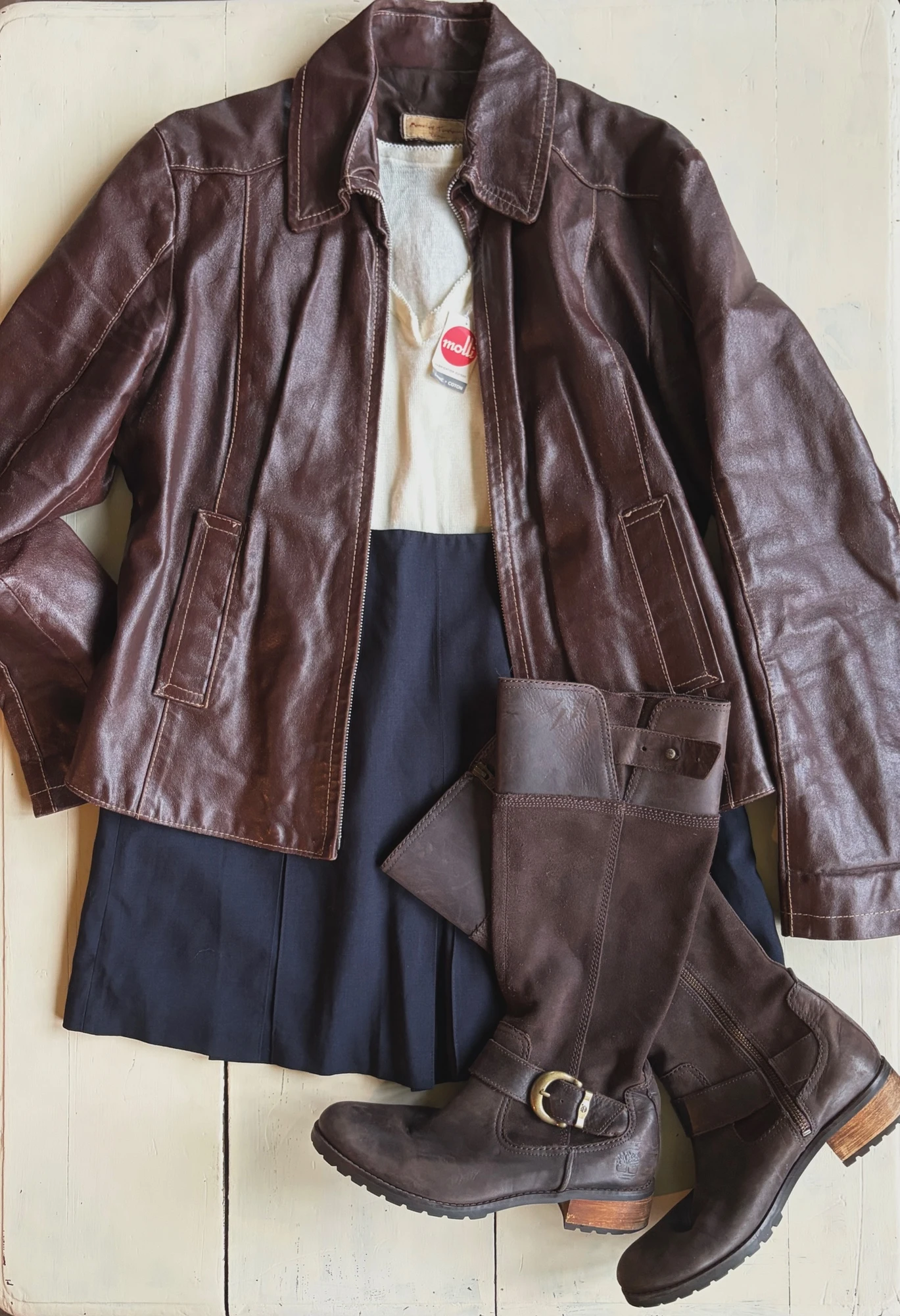 made in Italy burgundy real leather jacket 11