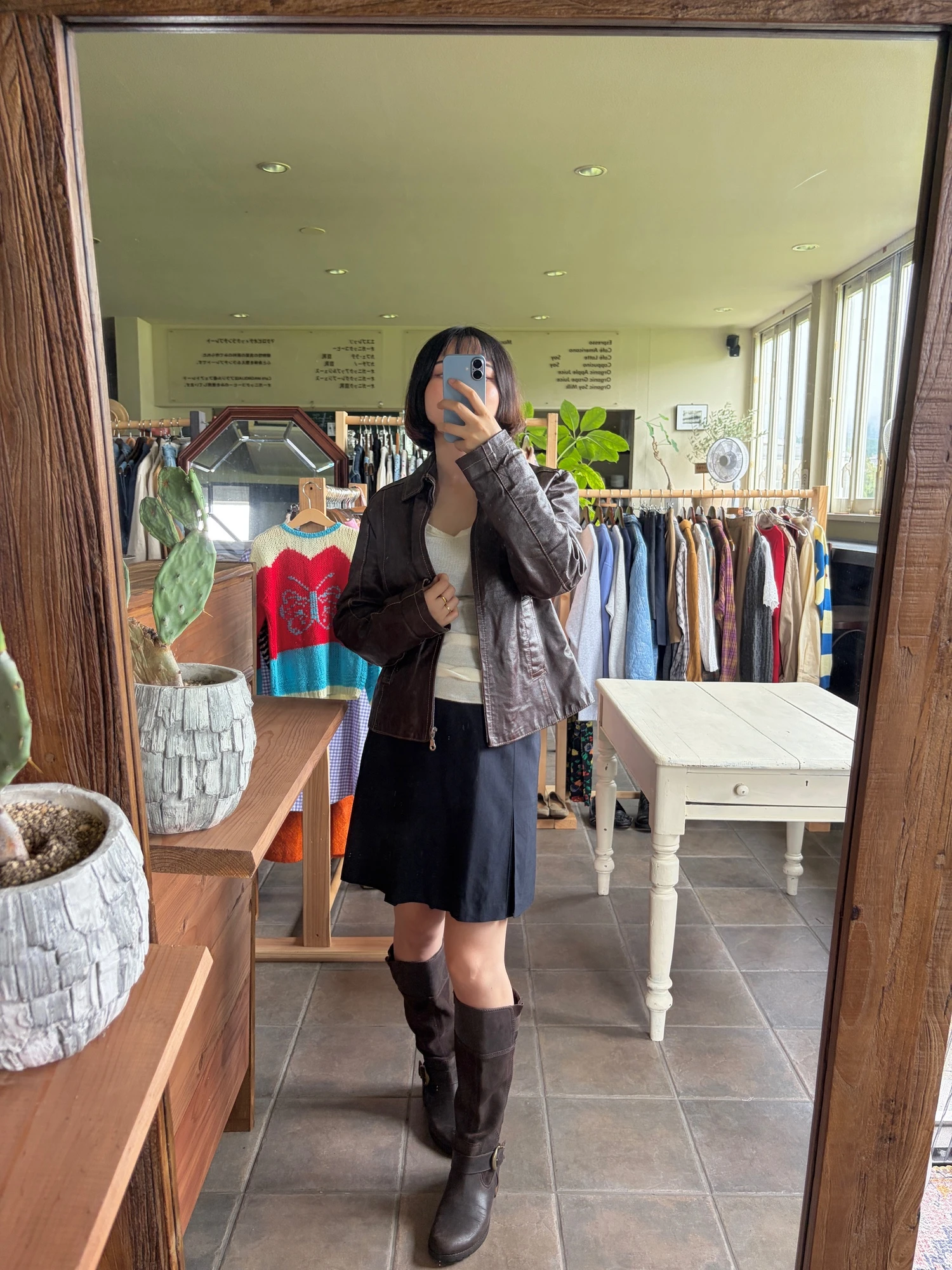 made in Italy burgundy real leather jacket 2