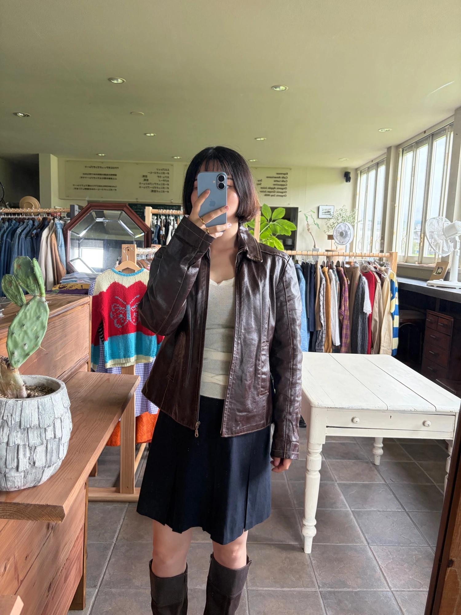 made in Italy burgundy real leather jacket 8