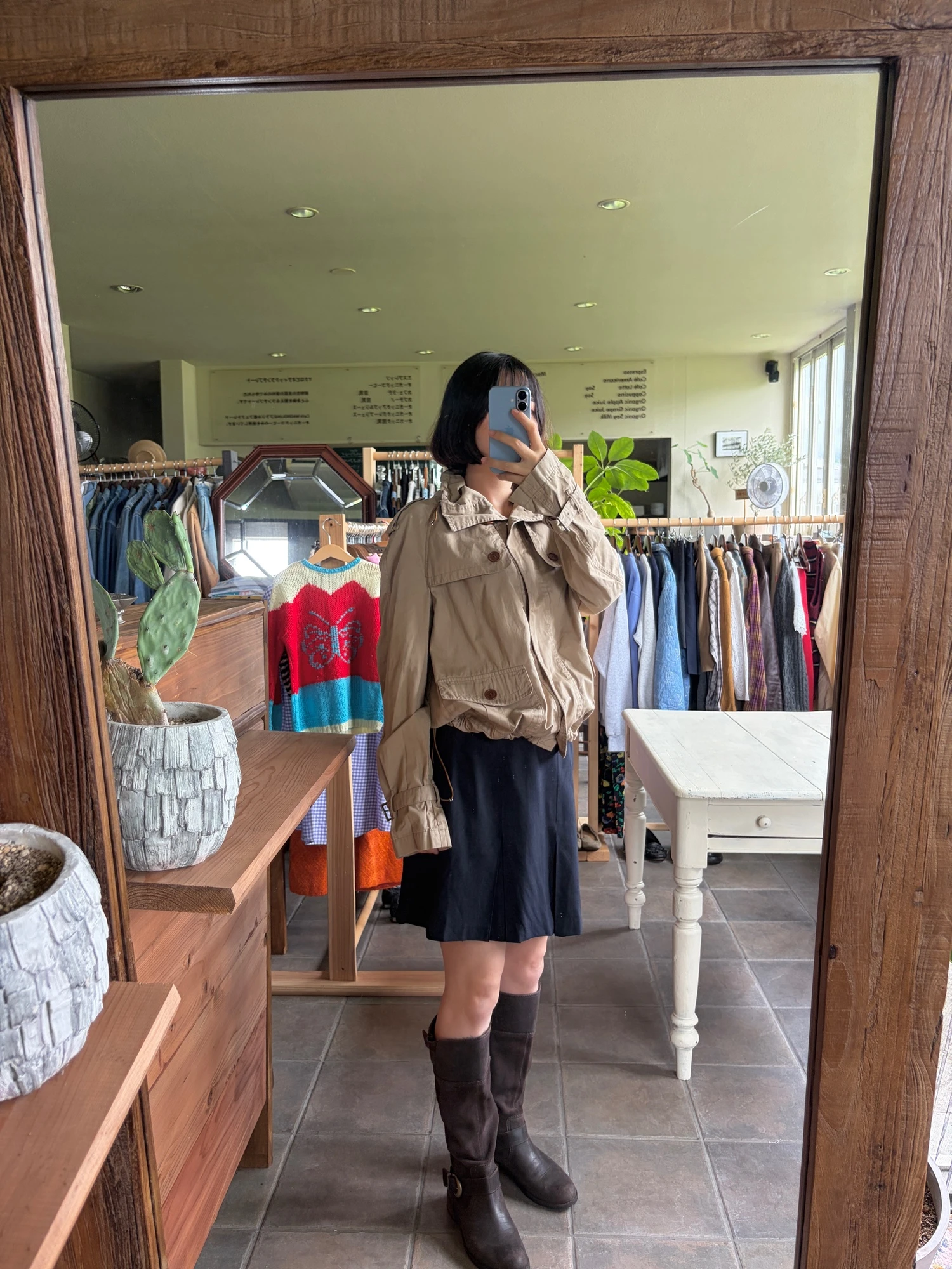 cotton beige jacket 2
