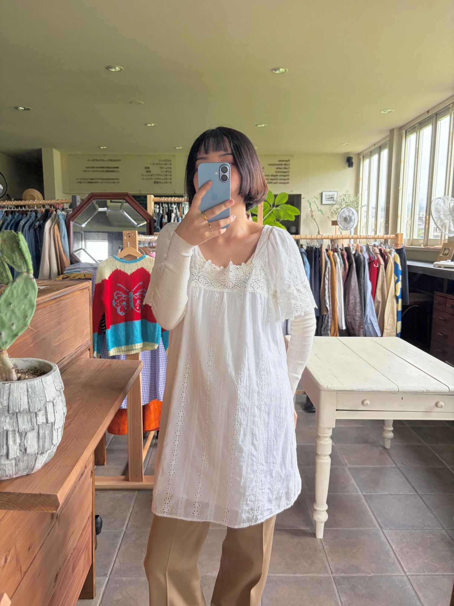white cotton lace tops 7