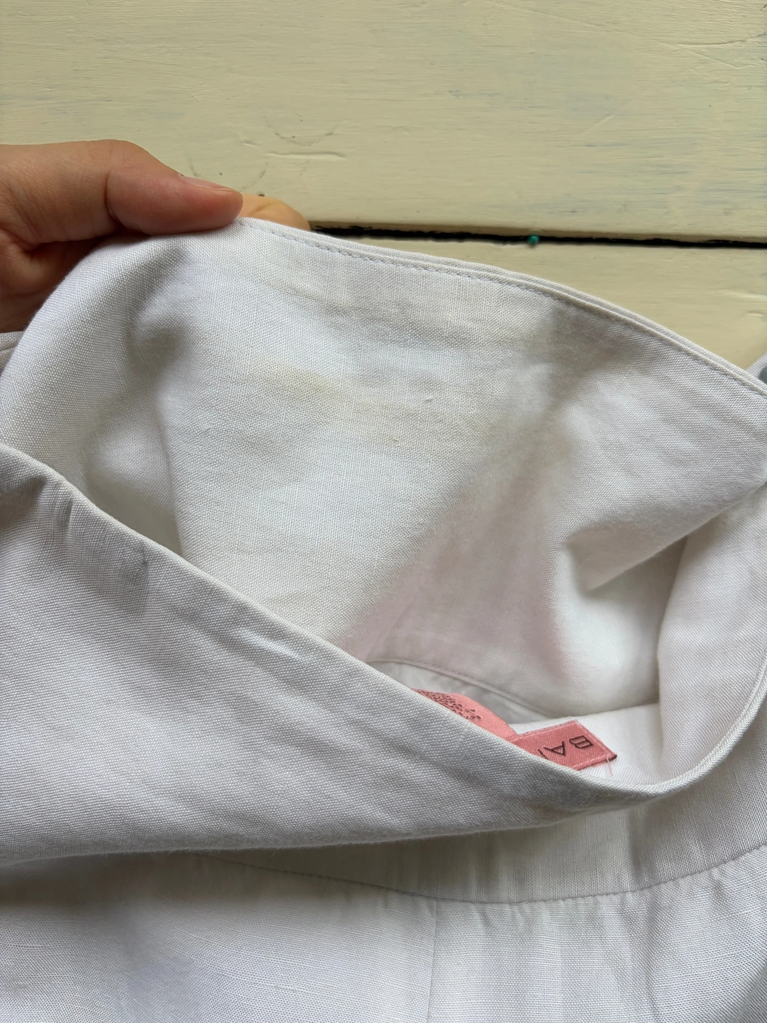white linen skirt 10