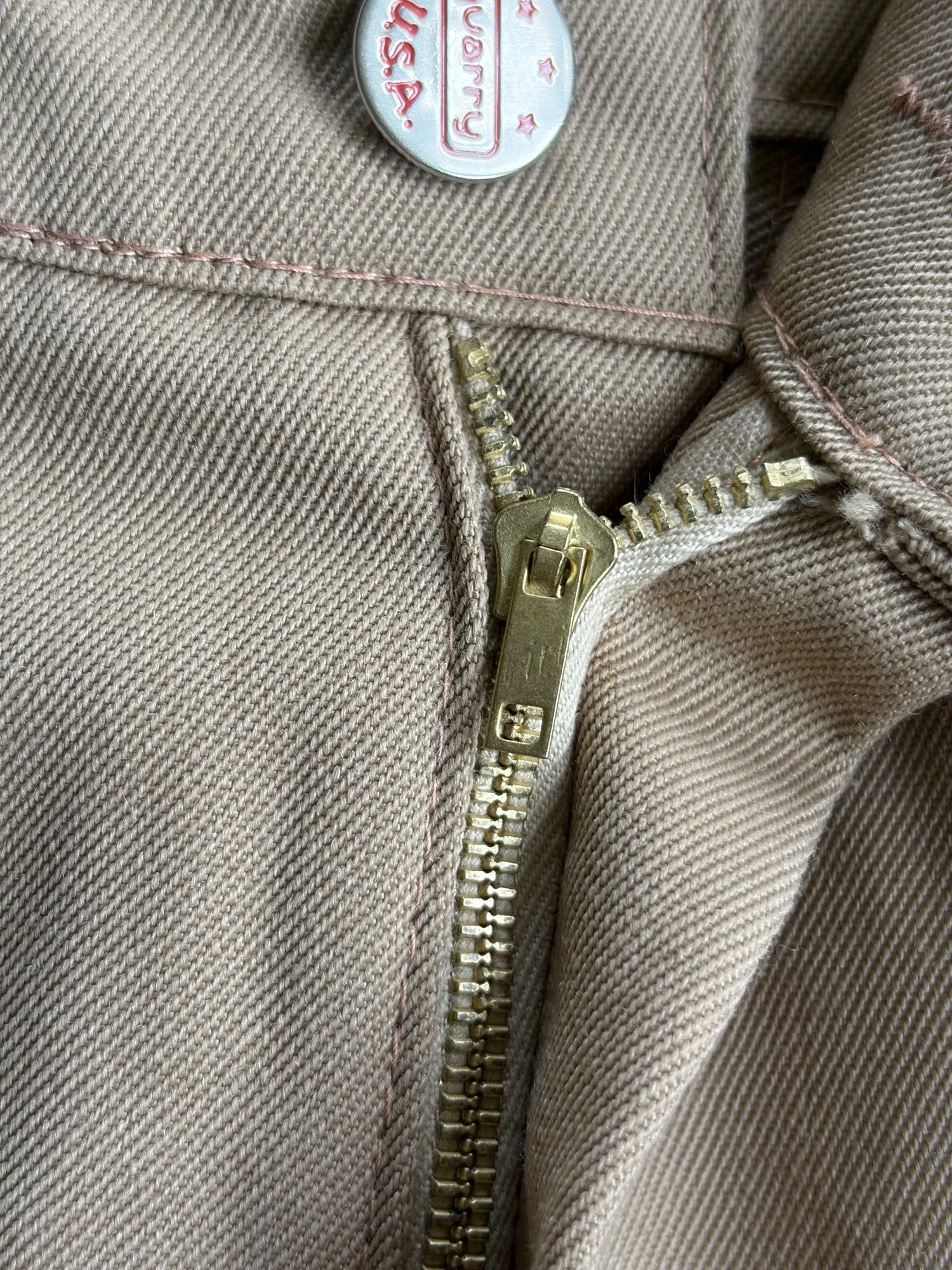 beige flared trousers 12