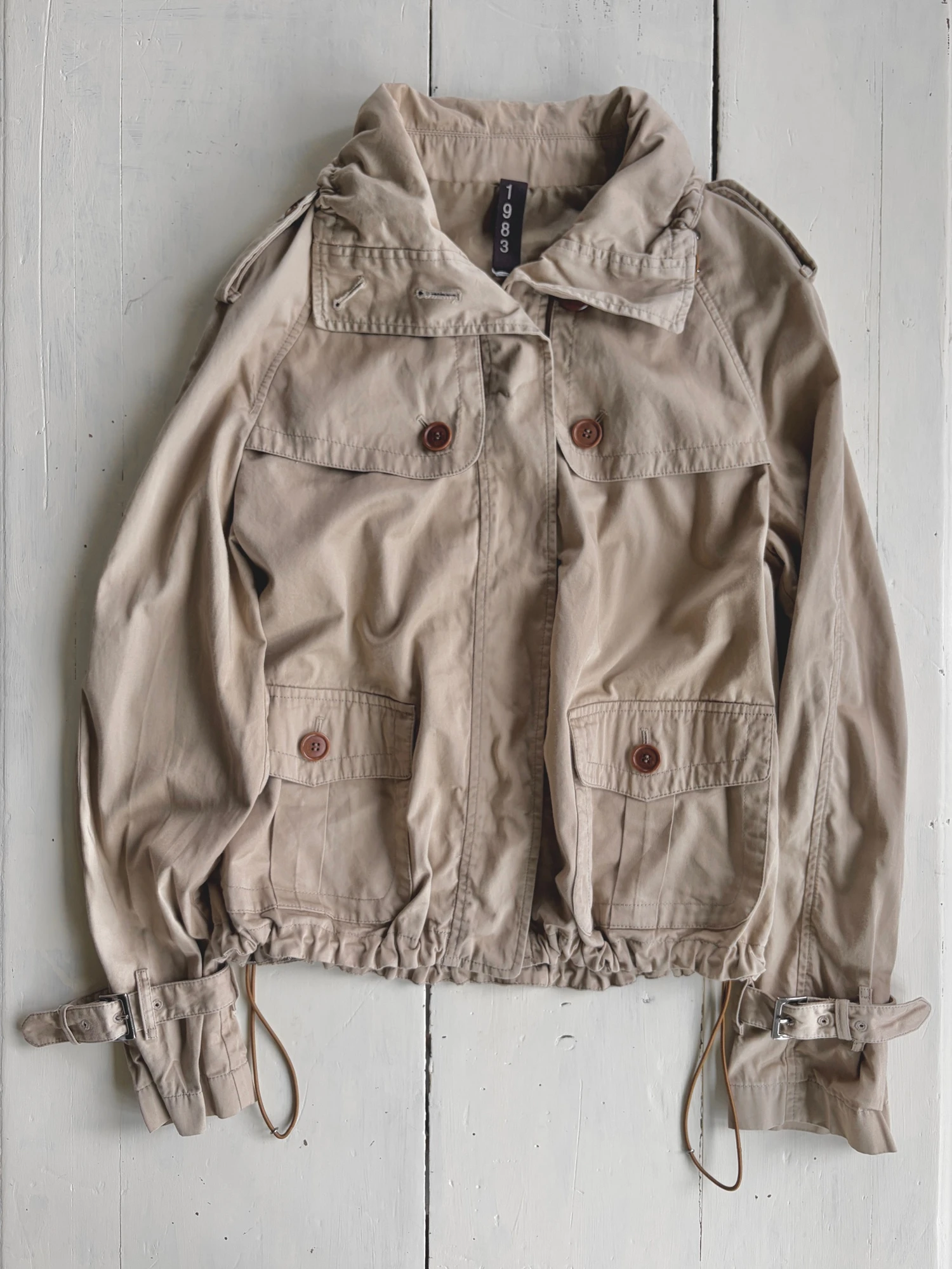 cotton beige jacket