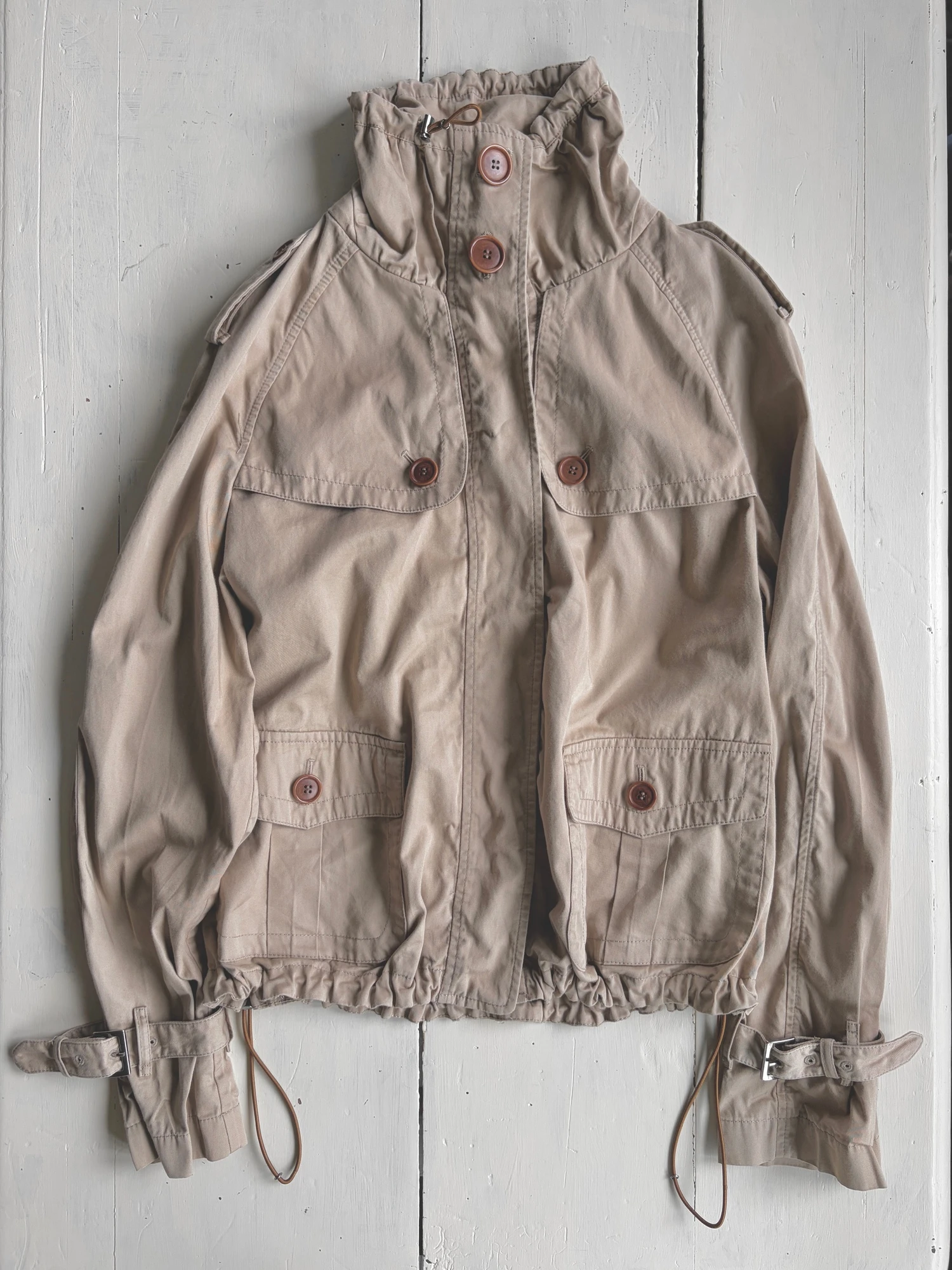 cotton beige jacket 12
