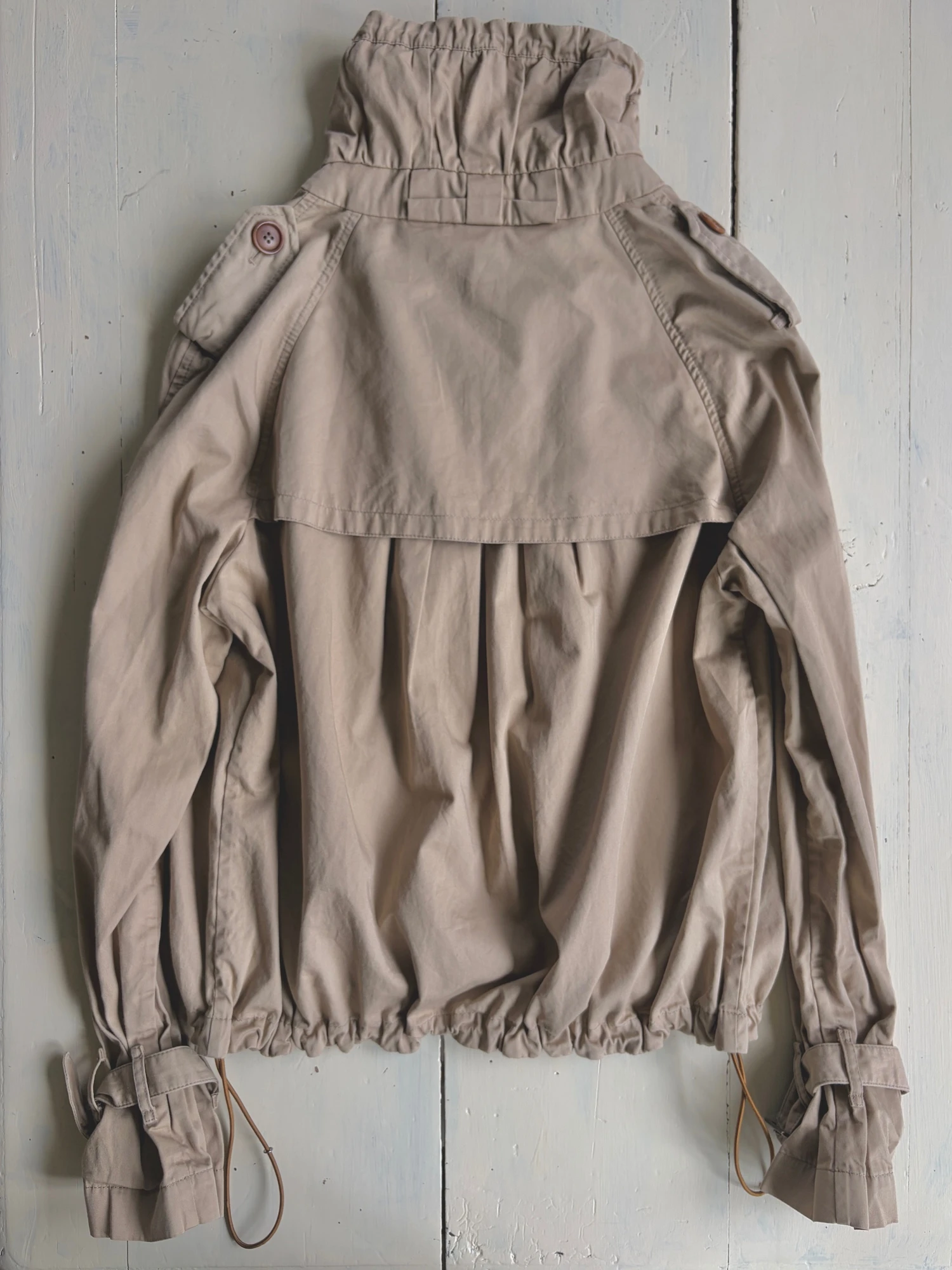 cotton beige jacket 14