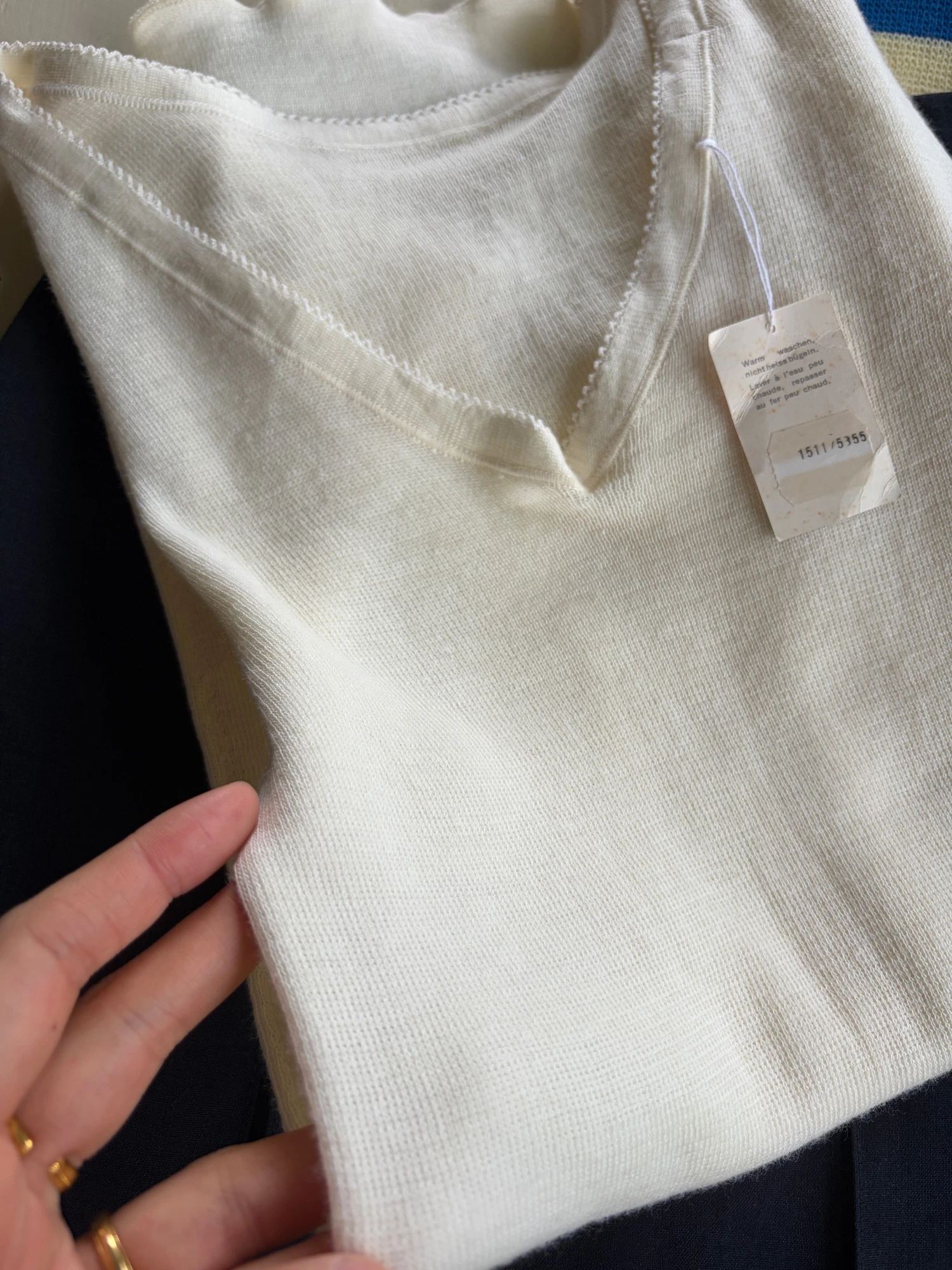 deadstock cream white tops 11