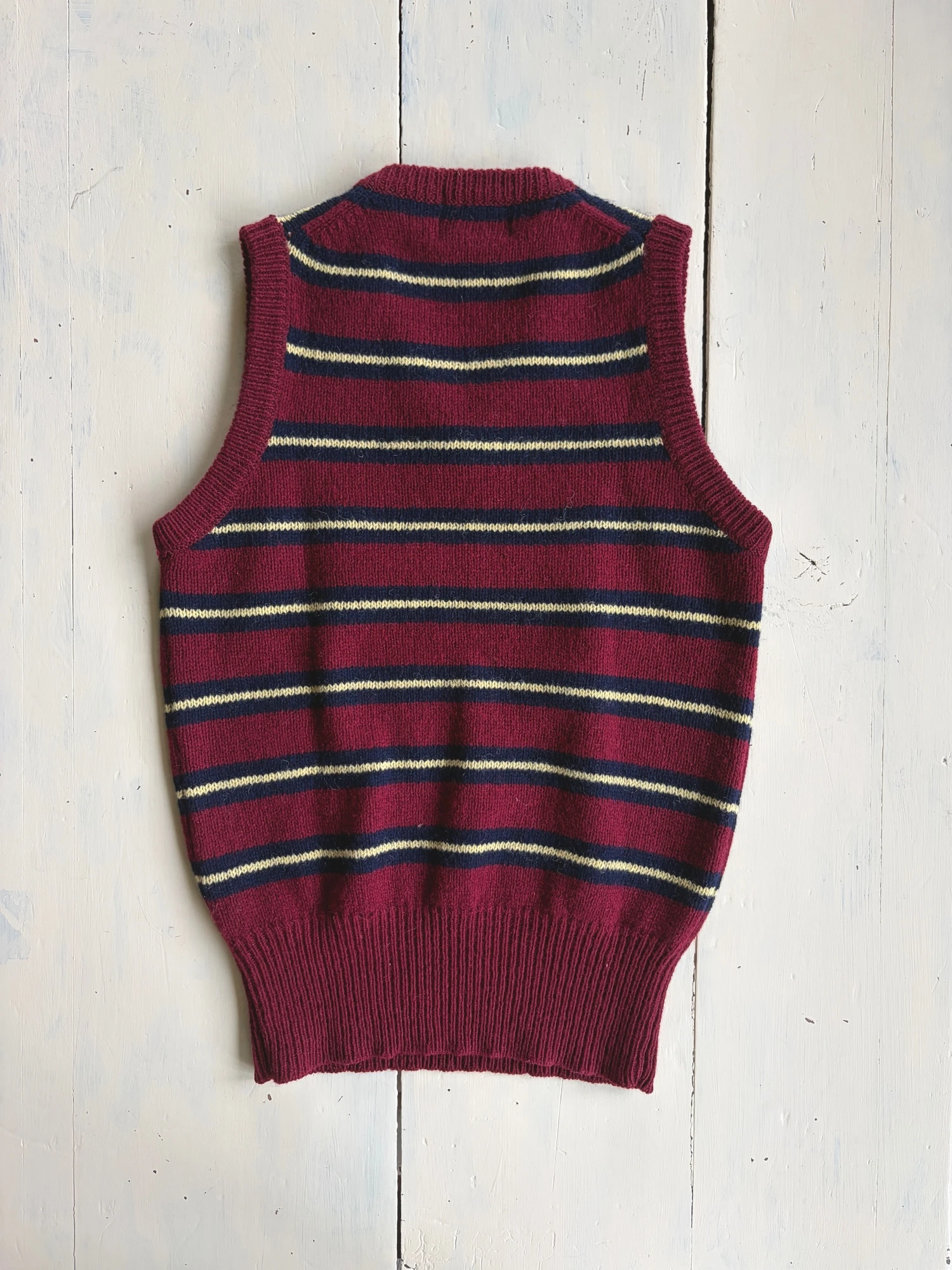 polo RL wine red wool vest 9