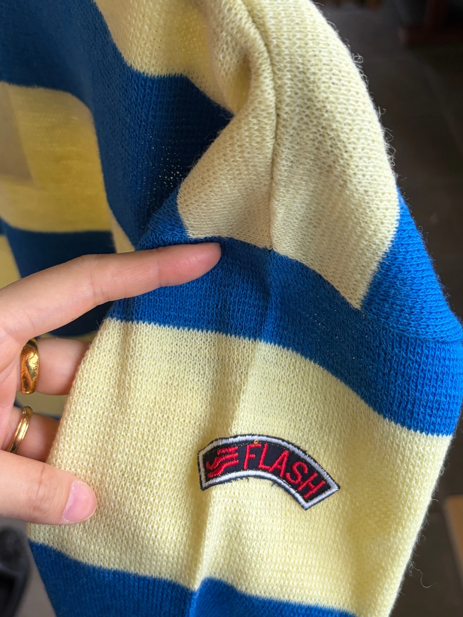deadstock made in Italy blue sweater 14
