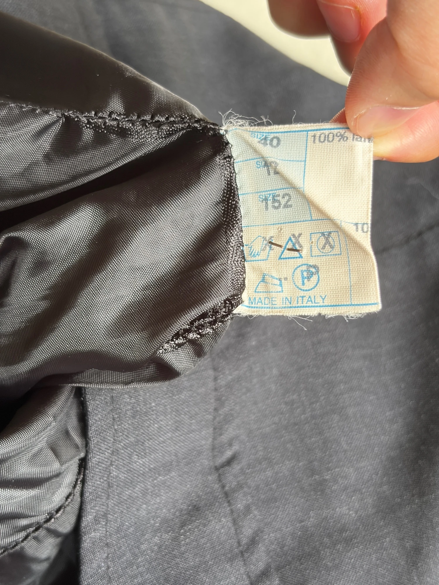 made in Italy wool pleats culotte skirt 12
