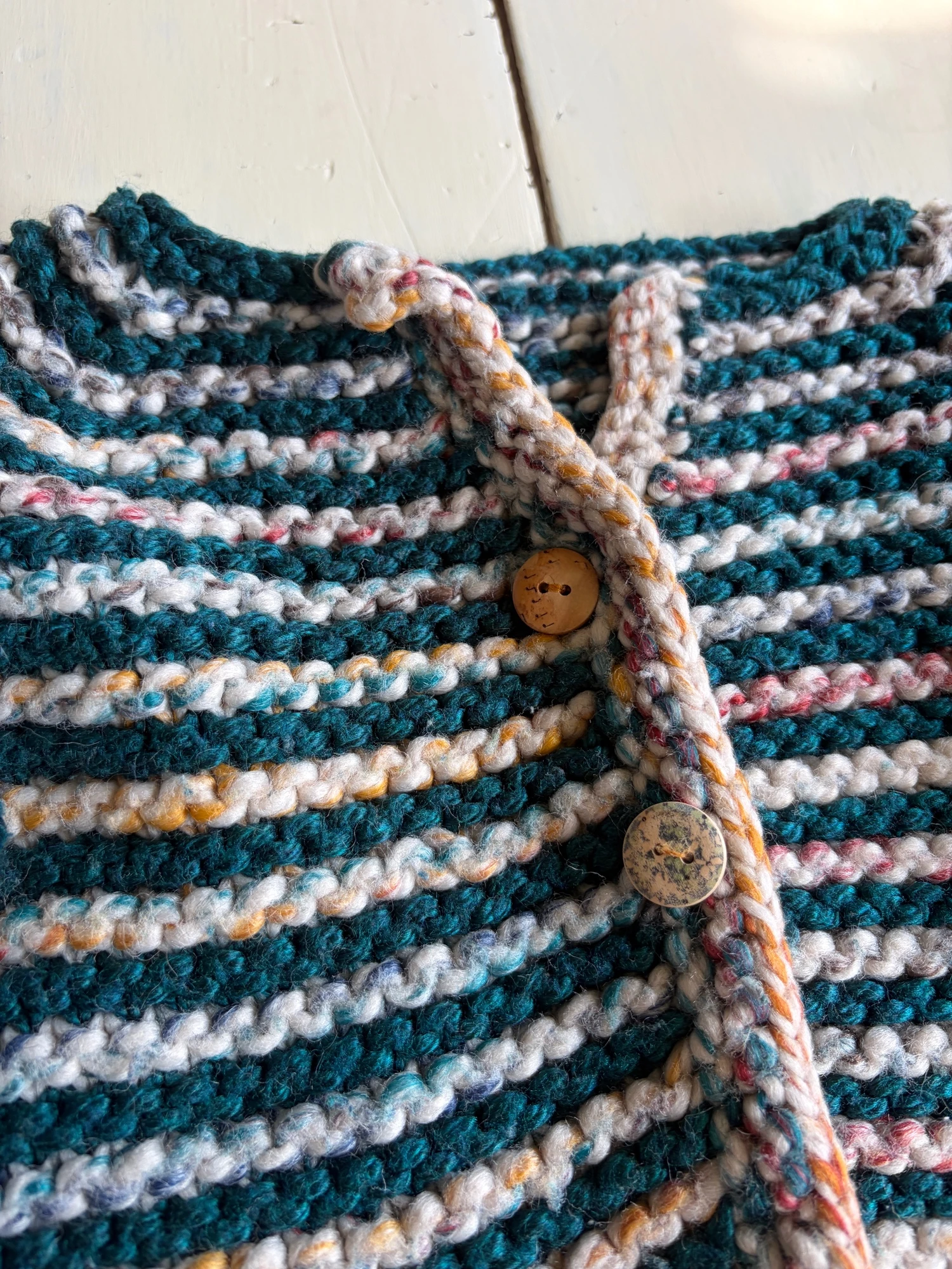kids vintage knitted cardigan 3