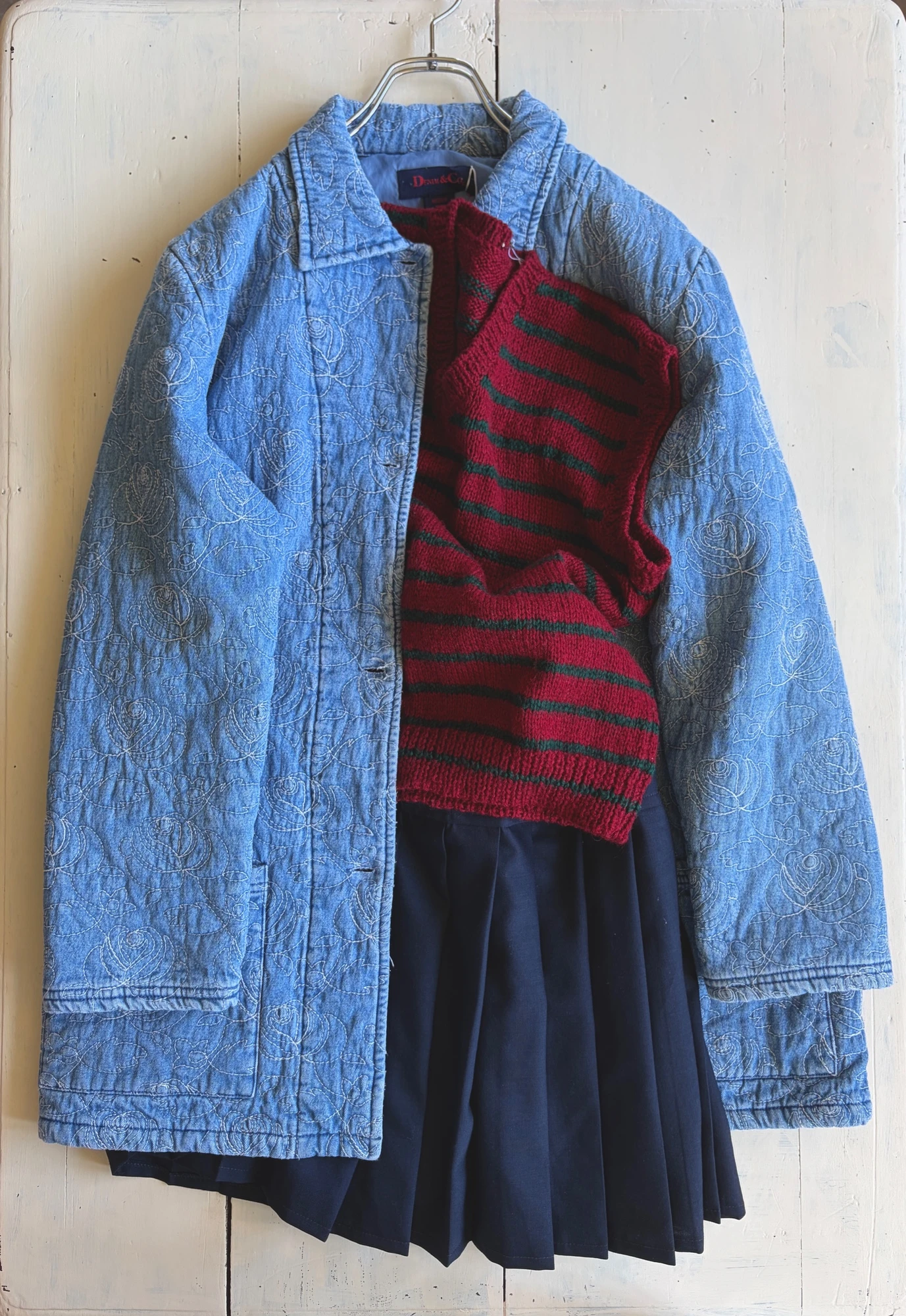 embroidered denim jacket 15