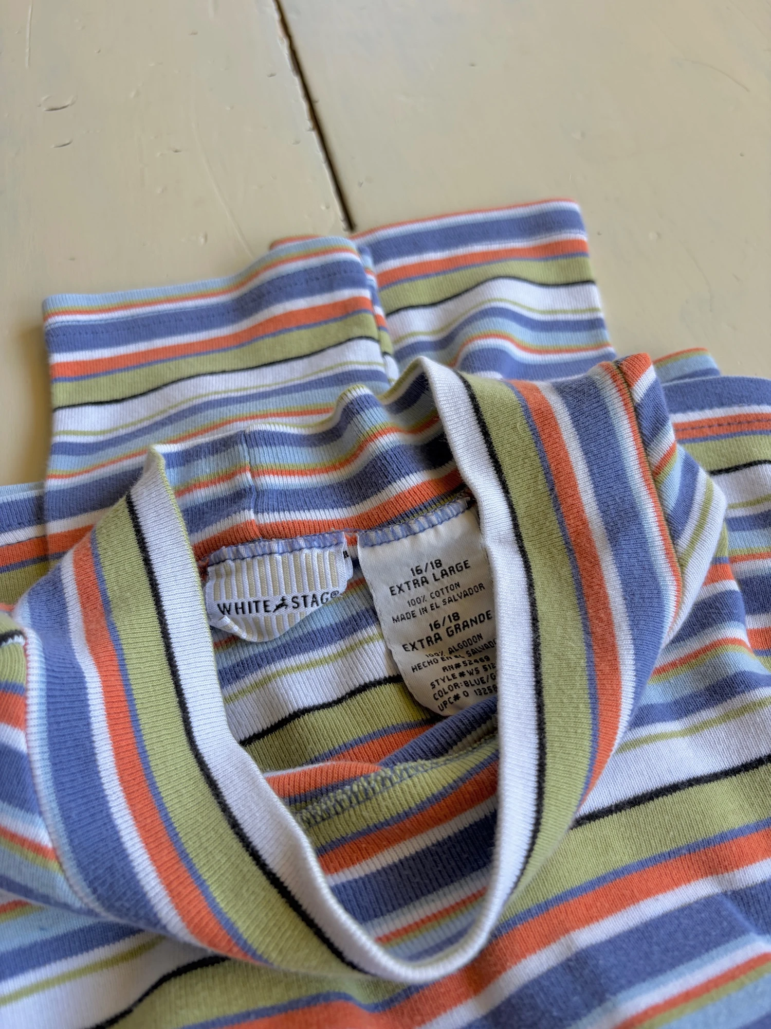 cotton stripe turtleneck tops 5