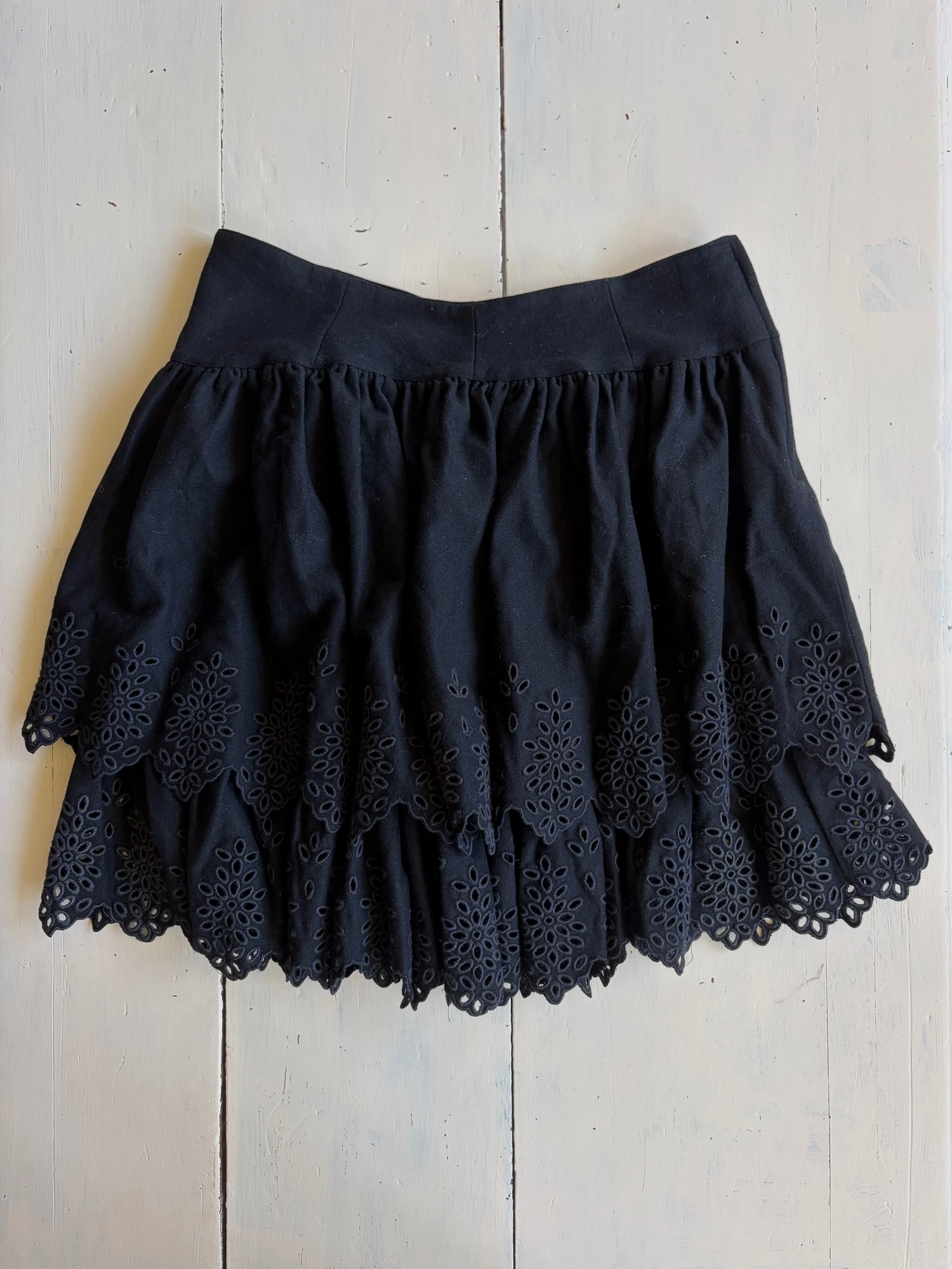 made in France wool skirt 2