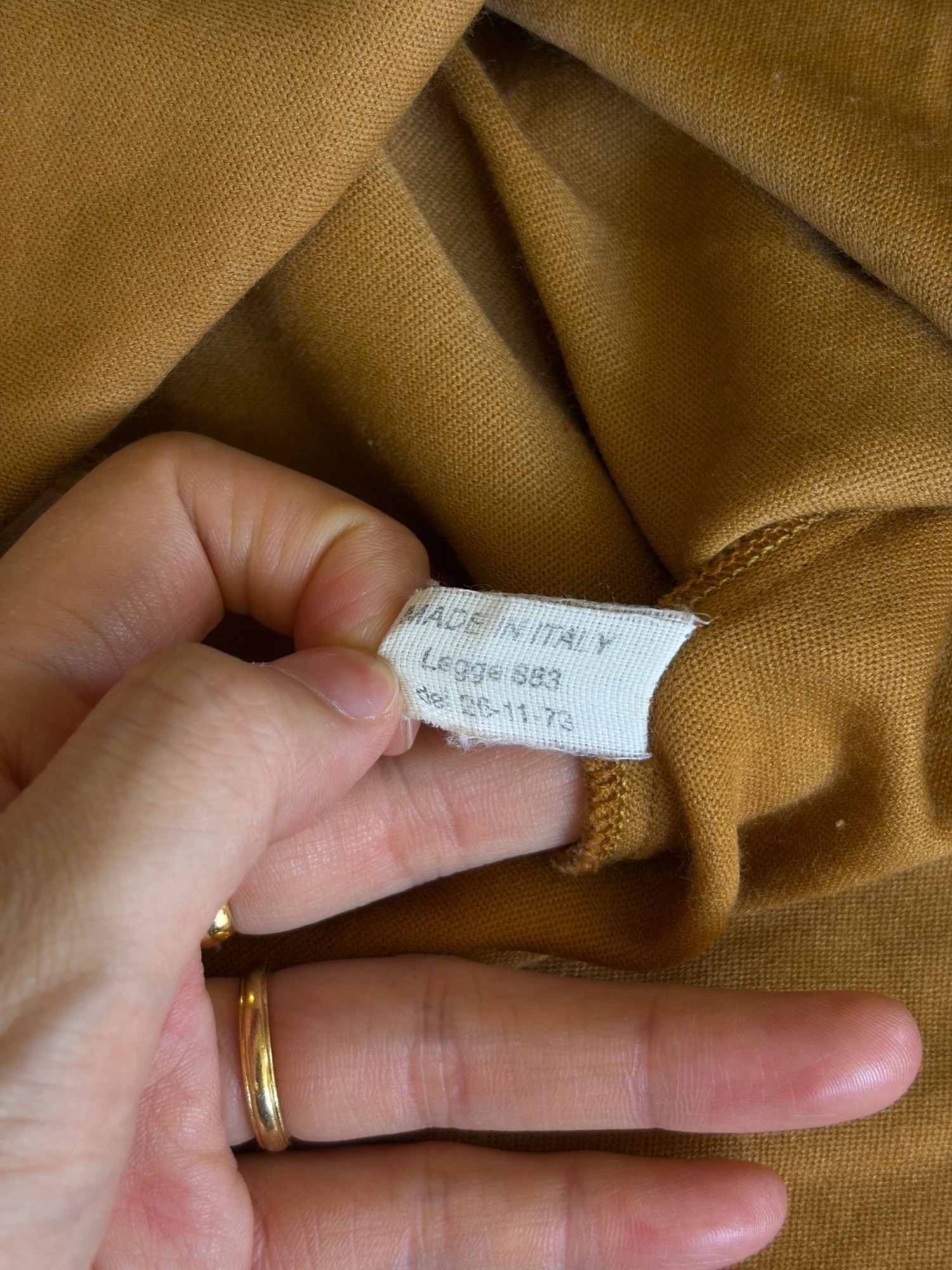 made in Italy suede-like long sleeve shirt 7