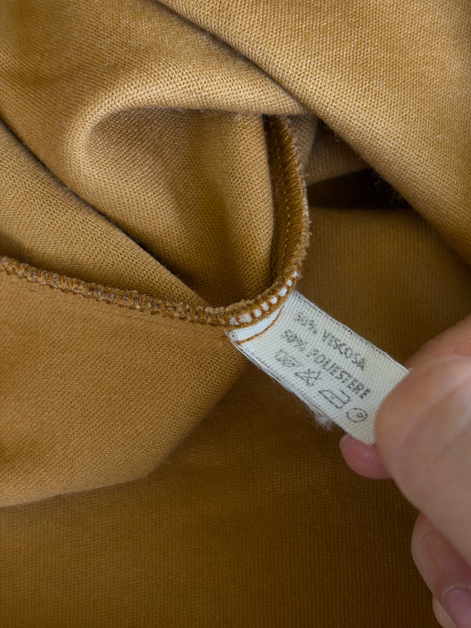 made in Italy suede-like long sleeve shirt 8