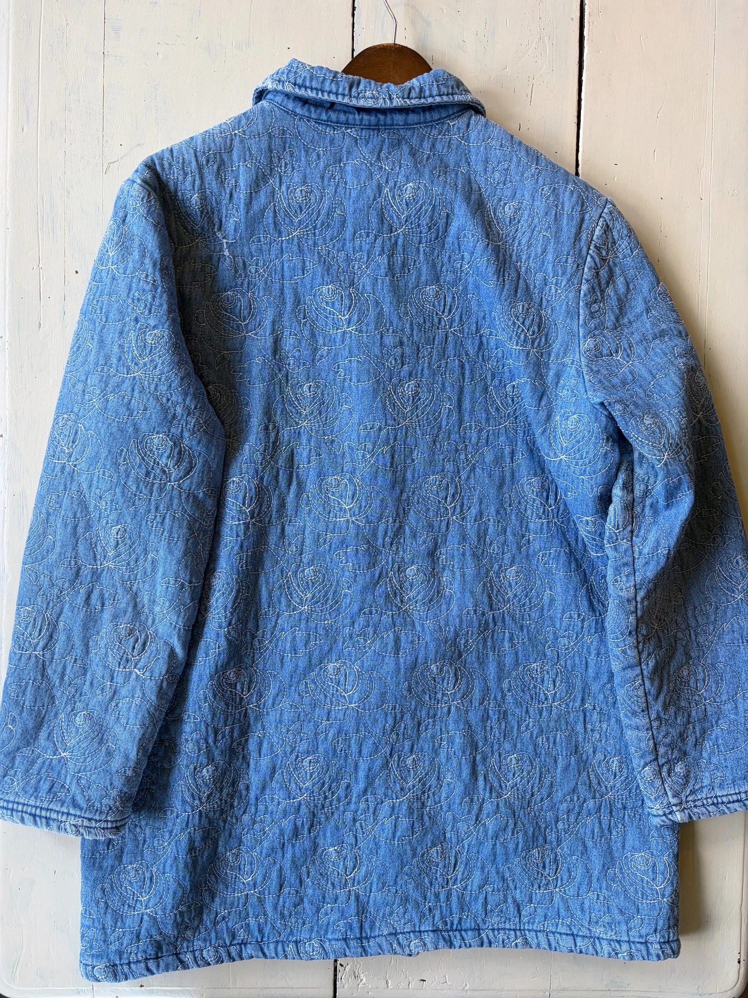 embroidered denim jacket 17