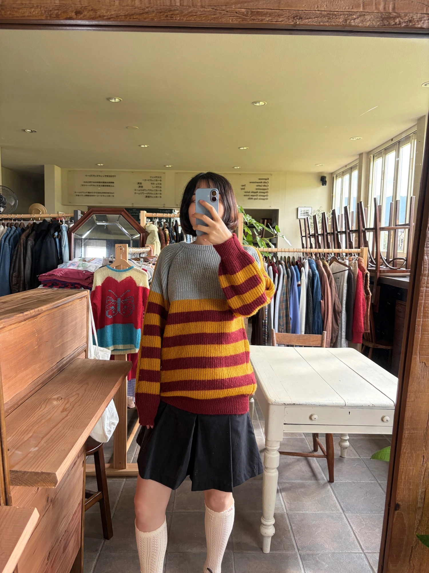 raglan knit sweater 2