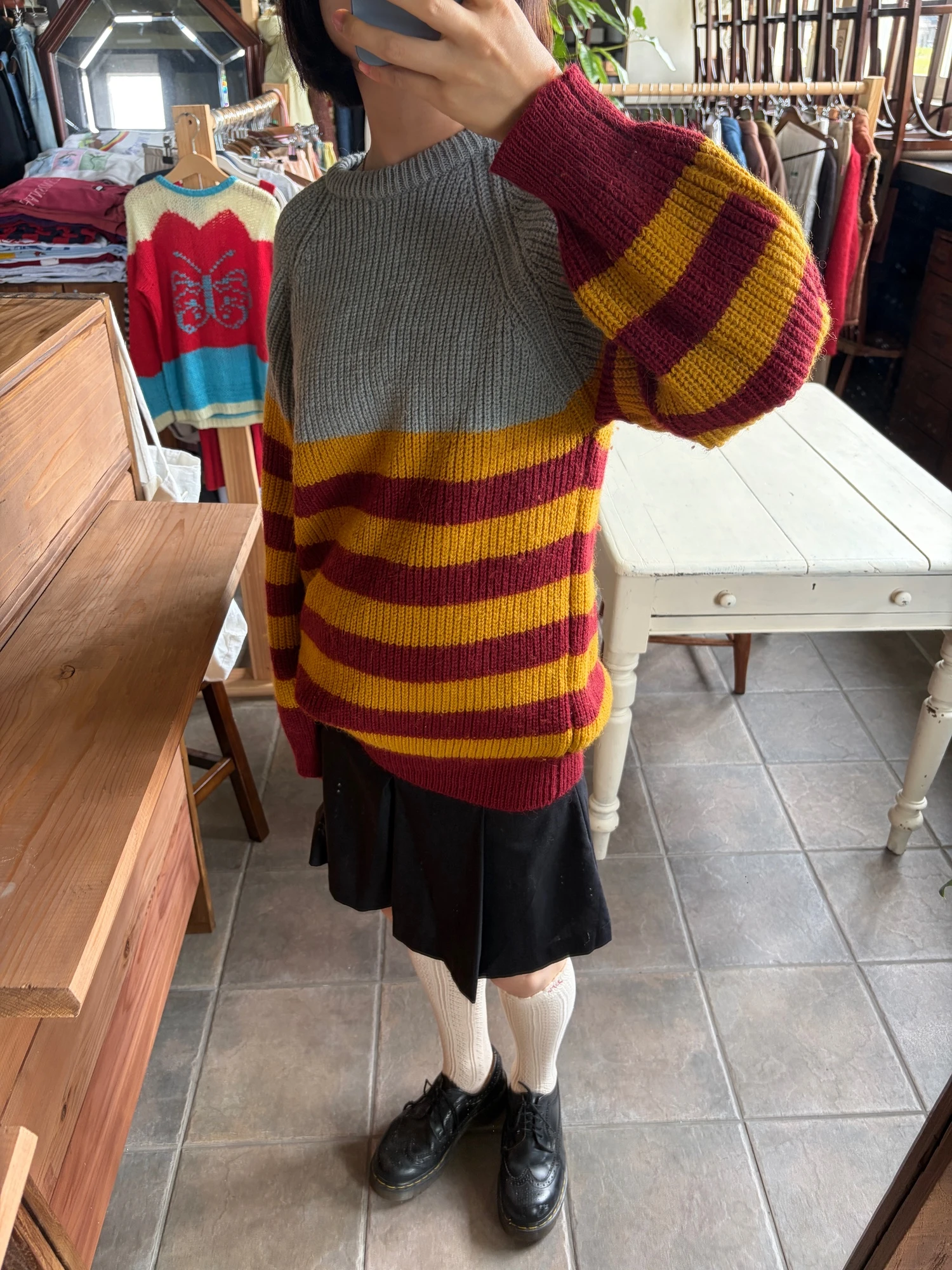 raglan knit sweater 5