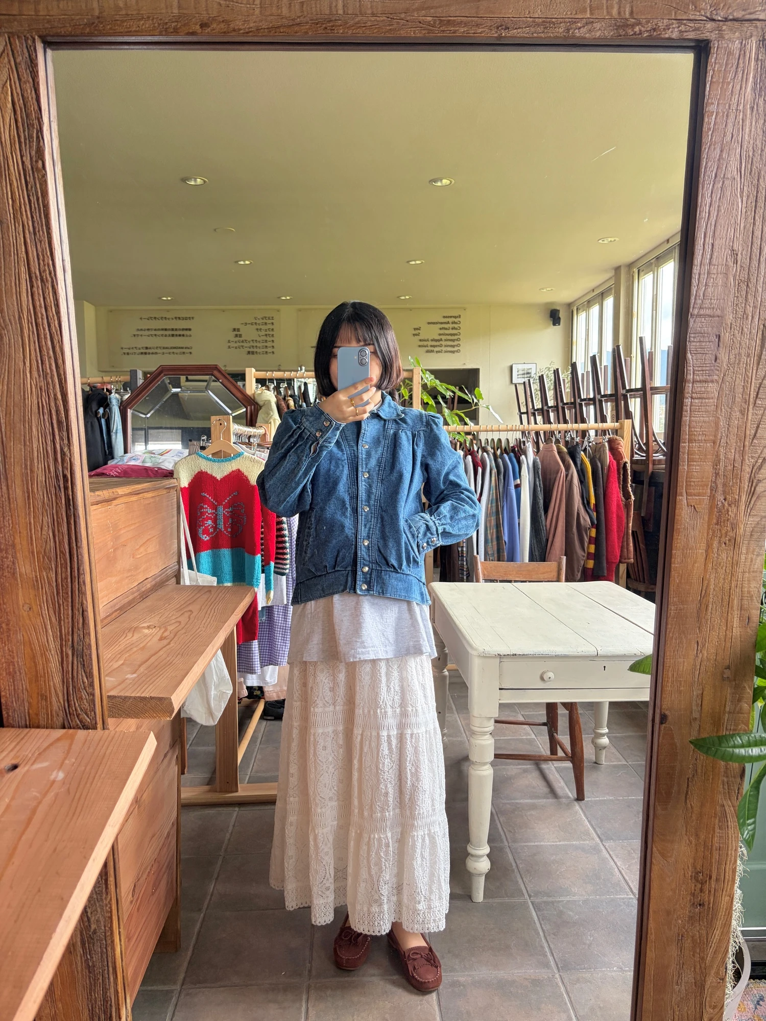 puff sleeve denim jacket 8
