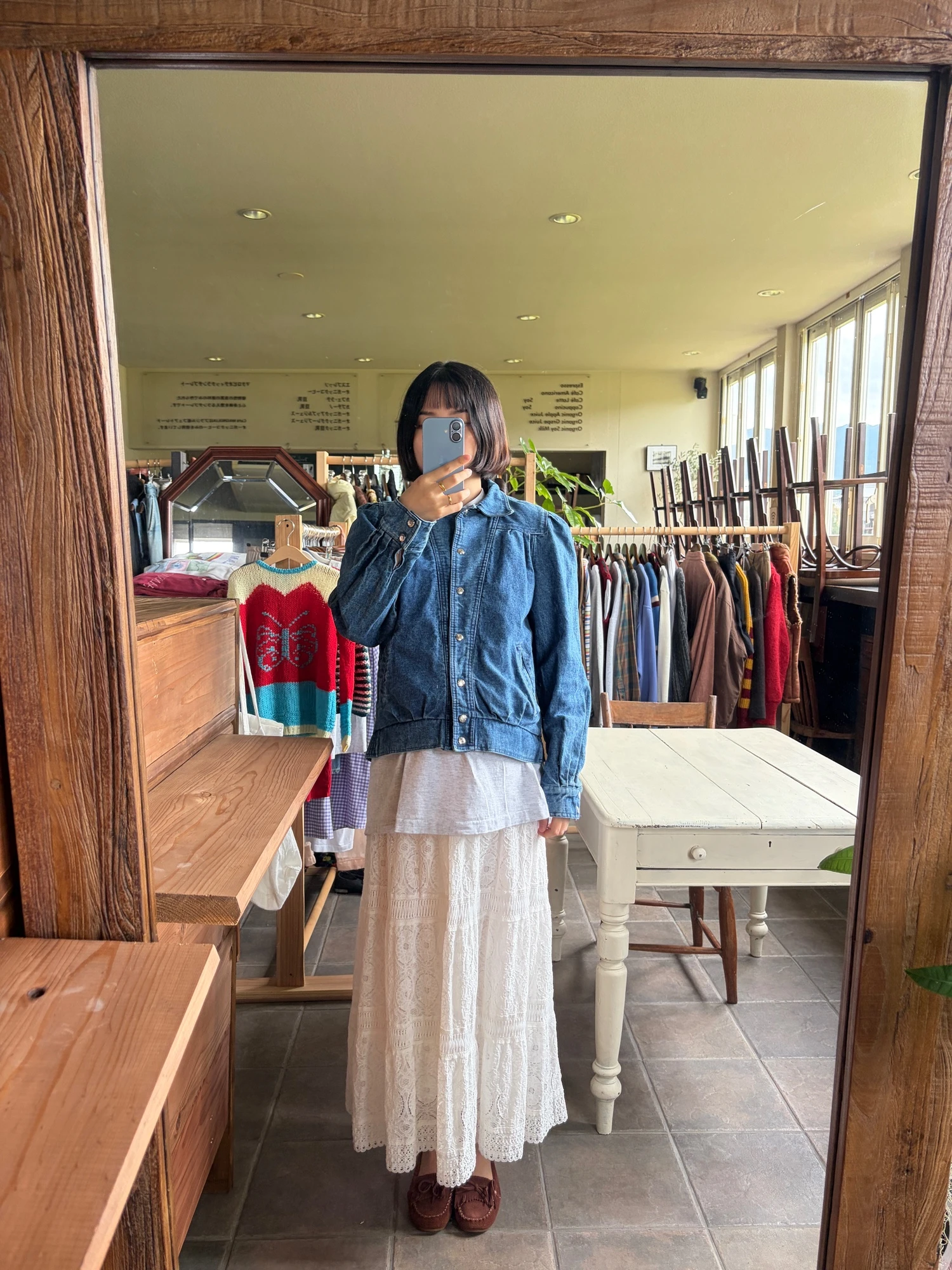 puff sleeve denim jacket 9