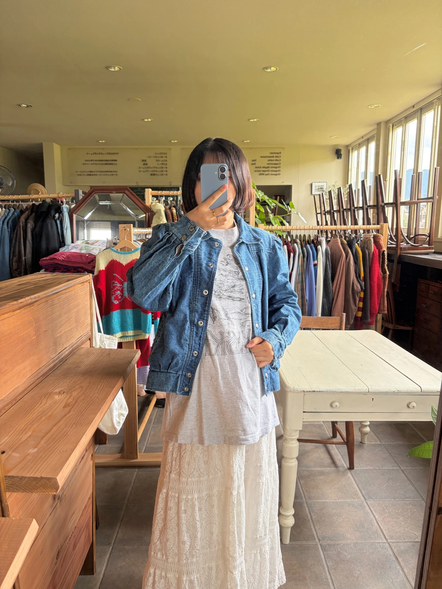 puff sleeve denim jacket 10