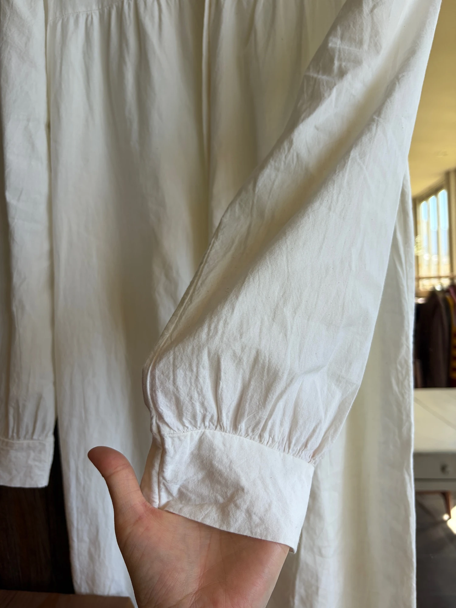 vintage made in usa cotton long dress 11