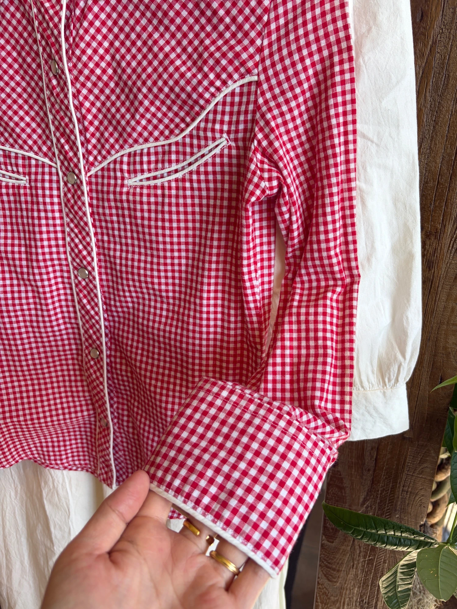 red plaid western shirt 7