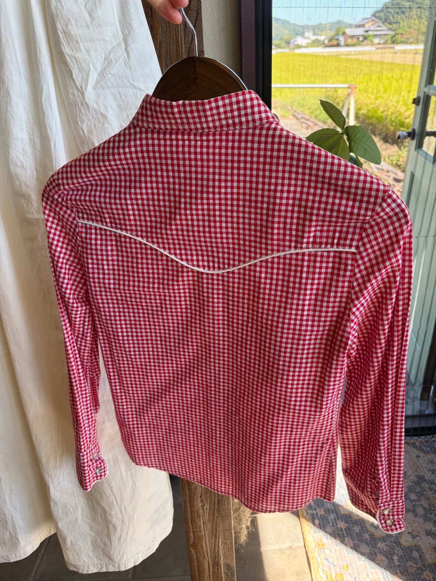red plaid western shirt 8